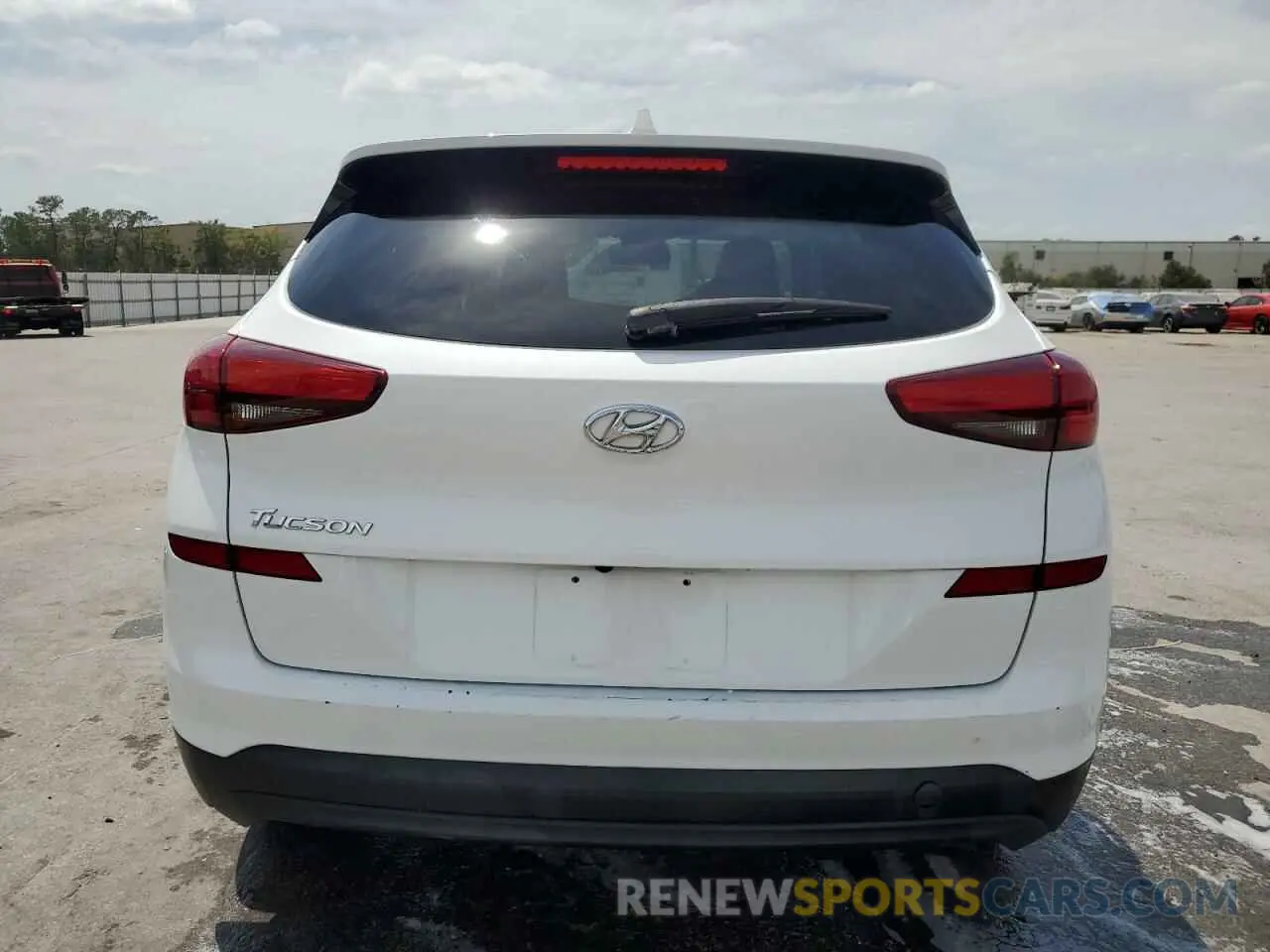 6 Photograph of a damaged car KM8J23A41KU963708 HYUNDAI TUCSON 2019