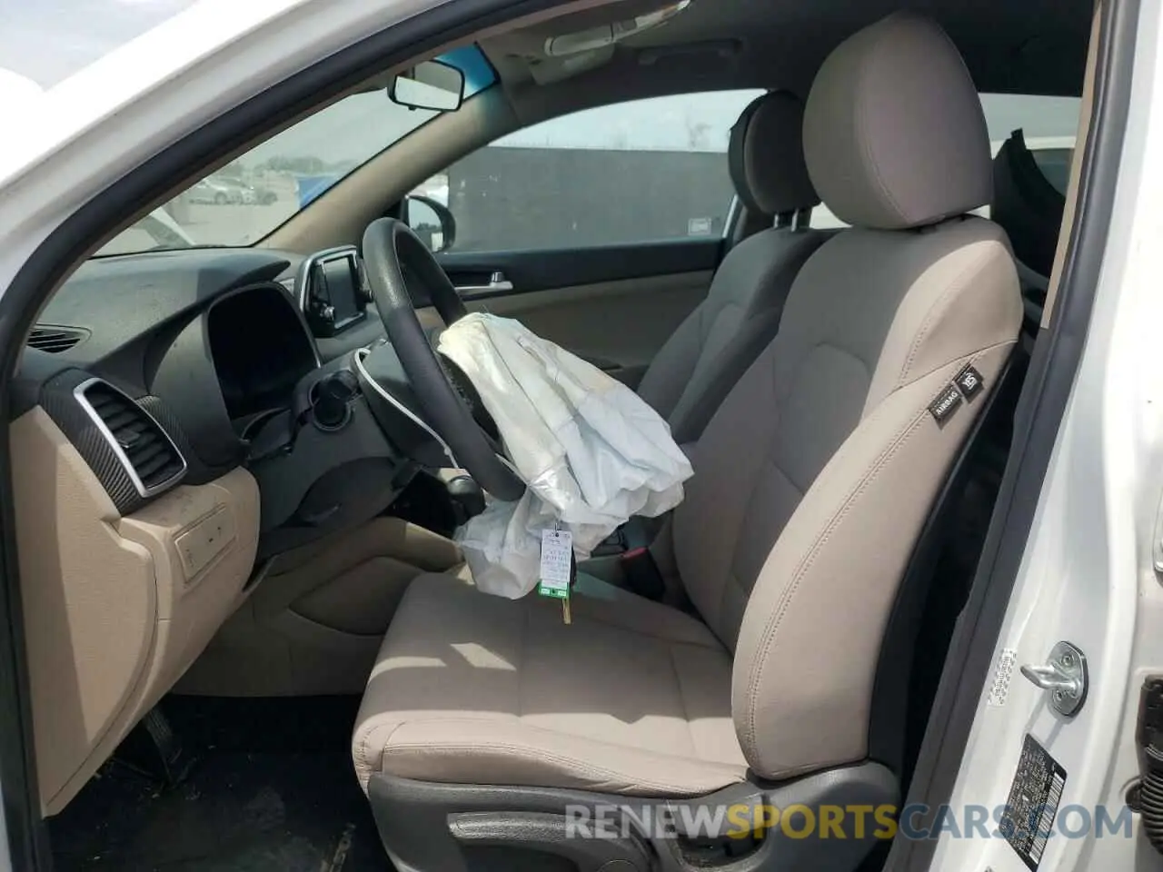 7 Photograph of a damaged car KM8J23A41KU963708 HYUNDAI TUCSON 2019