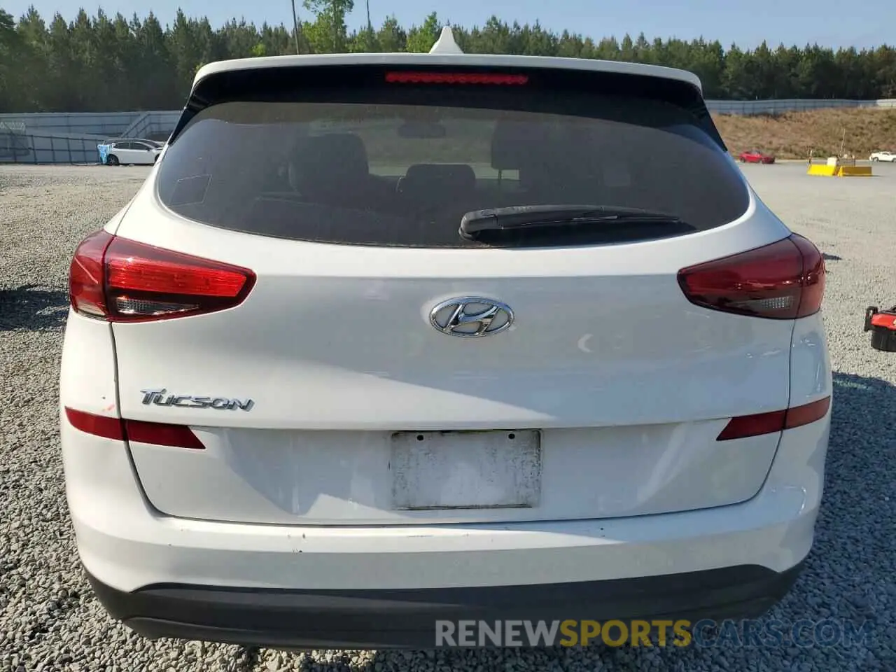 6 Photograph of a damaged car KM8J23A41KU968584 HYUNDAI TUCSON 2019