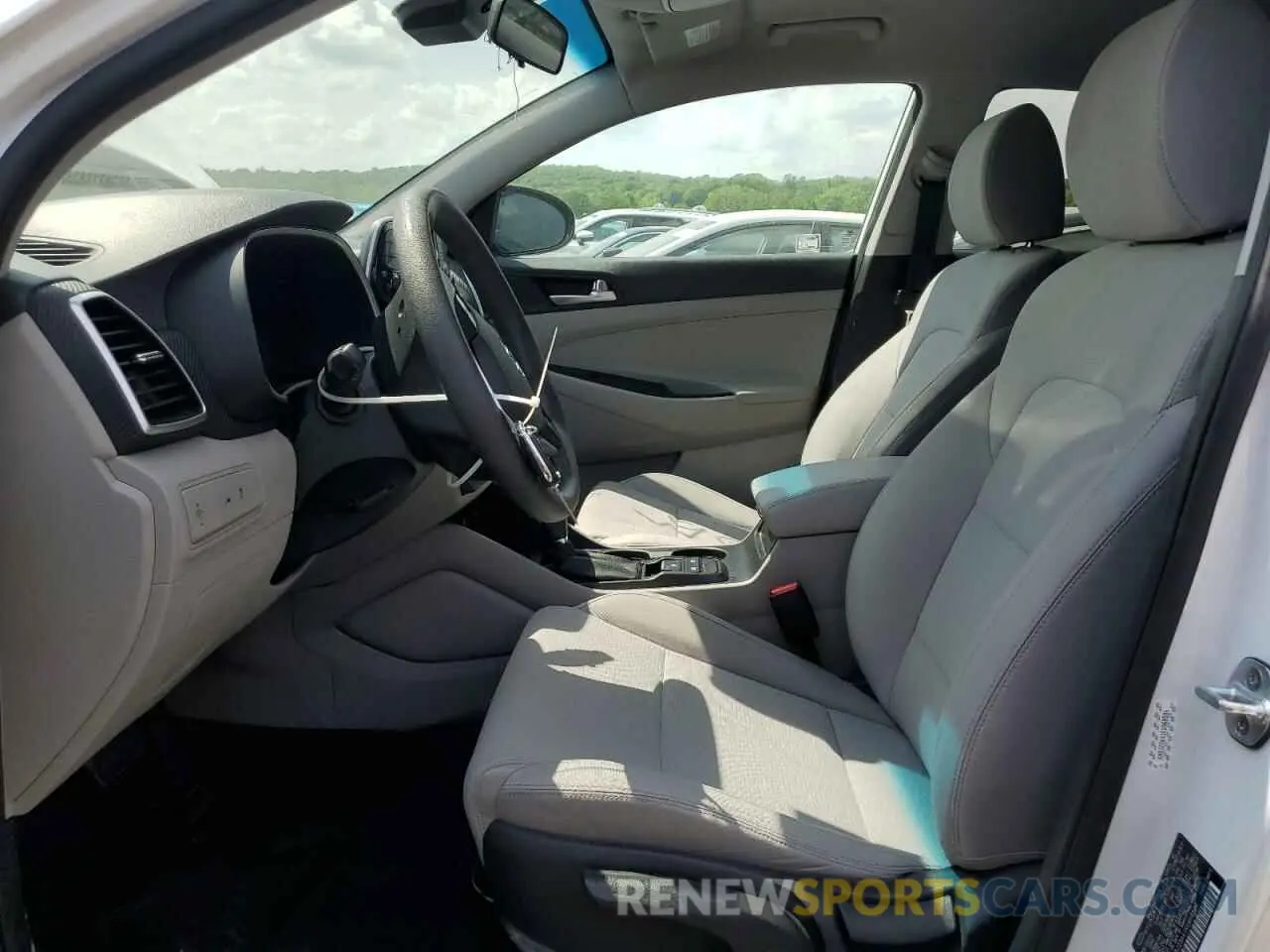 7 Photograph of a damaged car KM8J23A41KU968584 HYUNDAI TUCSON 2019