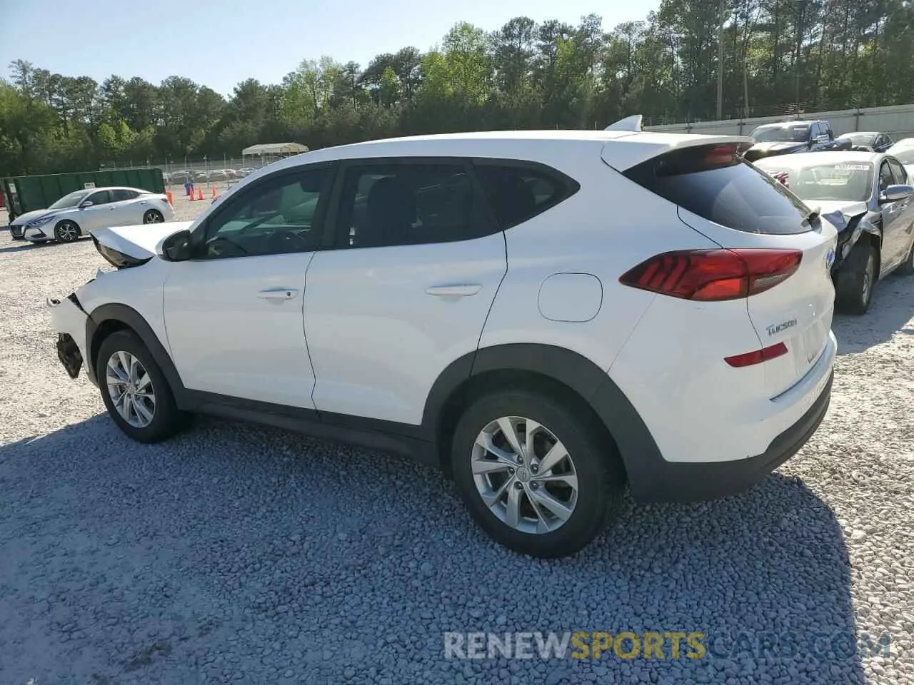 2 Photograph of a damaged car KM8J23A41KU971260 HYUNDAI TUCSON 2019