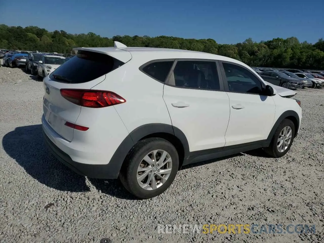 3 Photograph of a damaged car KM8J23A41KU971260 HYUNDAI TUCSON 2019