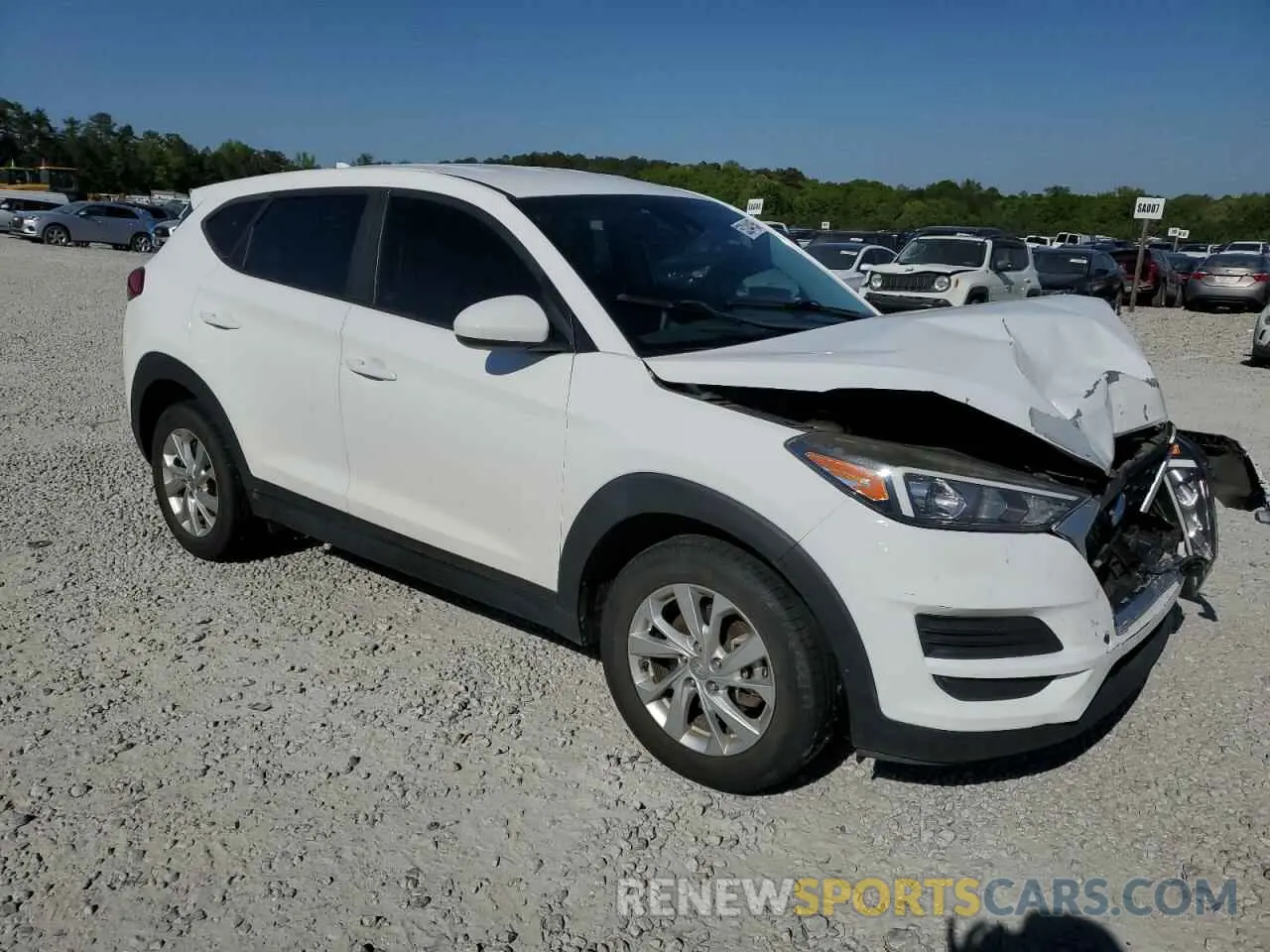 4 Photograph of a damaged car KM8J23A41KU971260 HYUNDAI TUCSON 2019
