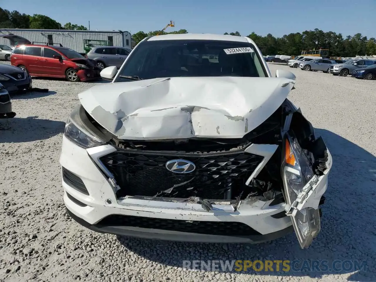 5 Photograph of a damaged car KM8J23A41KU971260 HYUNDAI TUCSON 2019