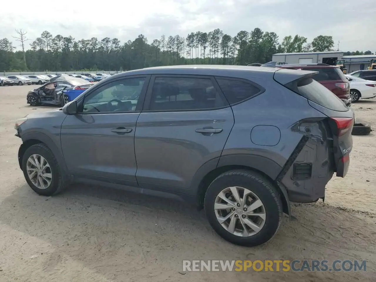 2 Photograph of a damaged car KM8J23A42KU059365 HYUNDAI TUCSON 2019
