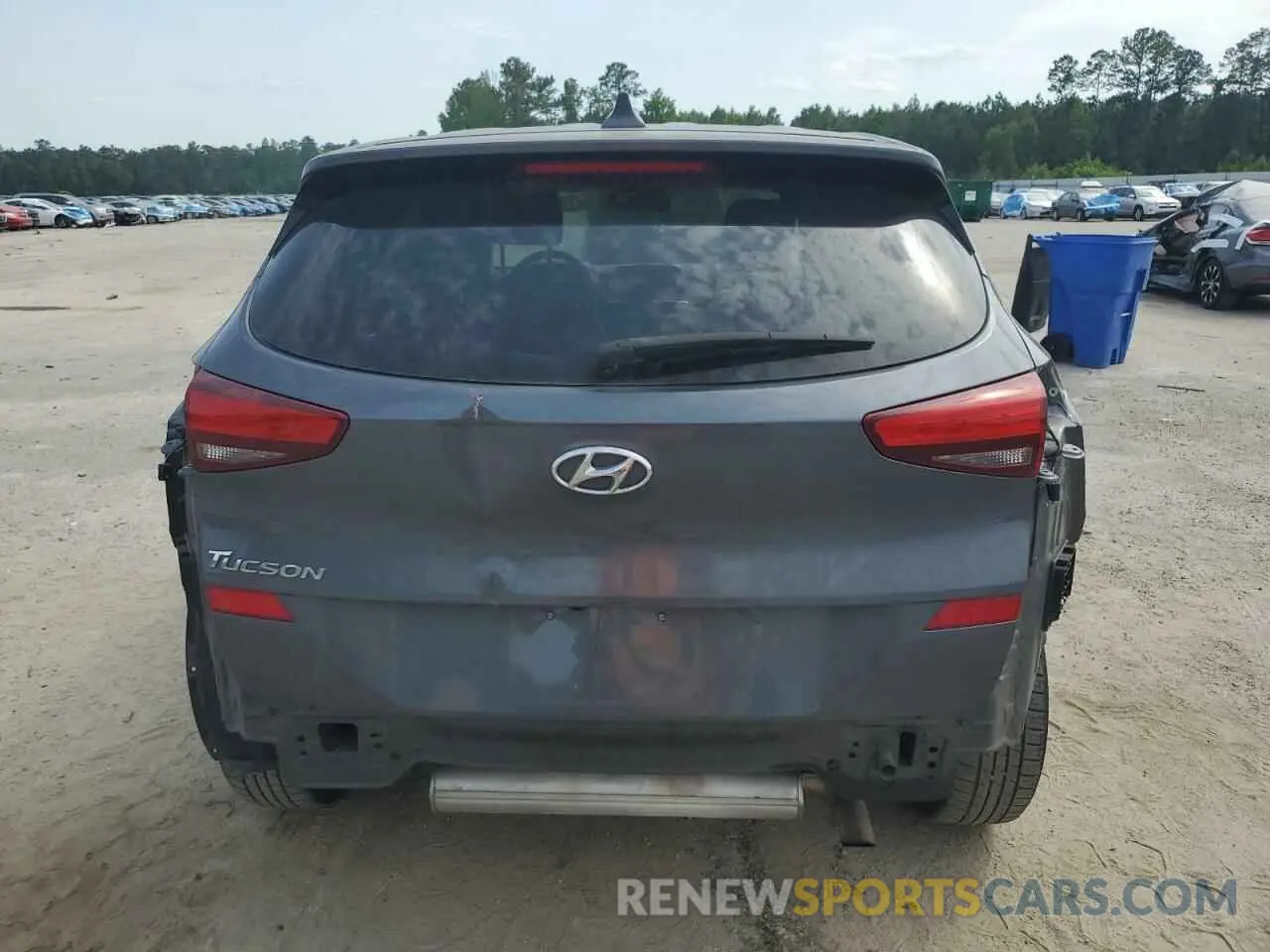 6 Photograph of a damaged car KM8J23A42KU059365 HYUNDAI TUCSON 2019