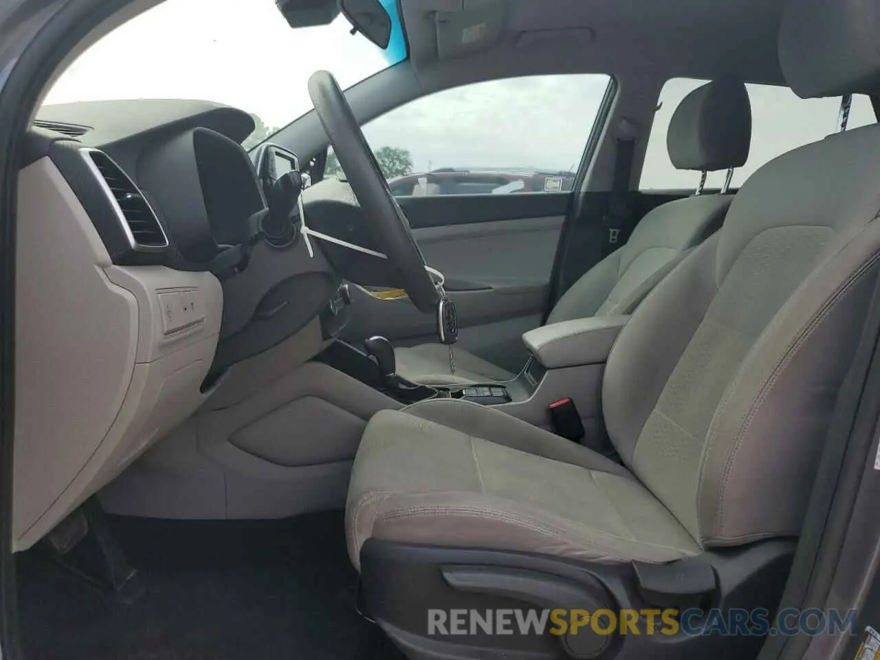 7 Photograph of a damaged car KM8J23A42KU059365 HYUNDAI TUCSON 2019