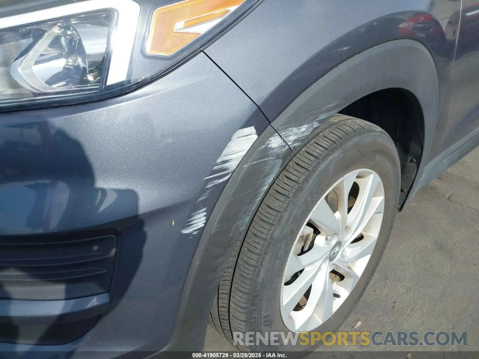 6 Photograph of a damaged car KM8J23A42KU079664 HYUNDAI TUCSON 2019