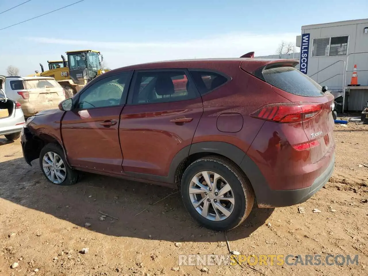 2 Photograph of a damaged car KM8J23A42KU879932 HYUNDAI TUCSON 2019