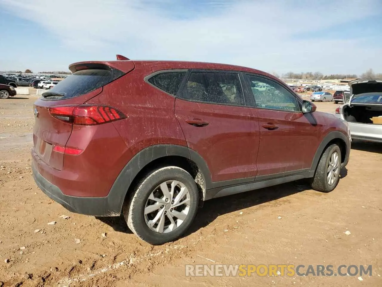 3 Photograph of a damaged car KM8J23A42KU879932 HYUNDAI TUCSON 2019