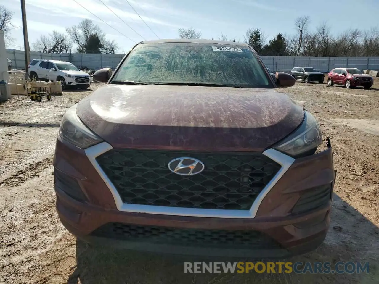 5 Photograph of a damaged car KM8J23A42KU879932 HYUNDAI TUCSON 2019