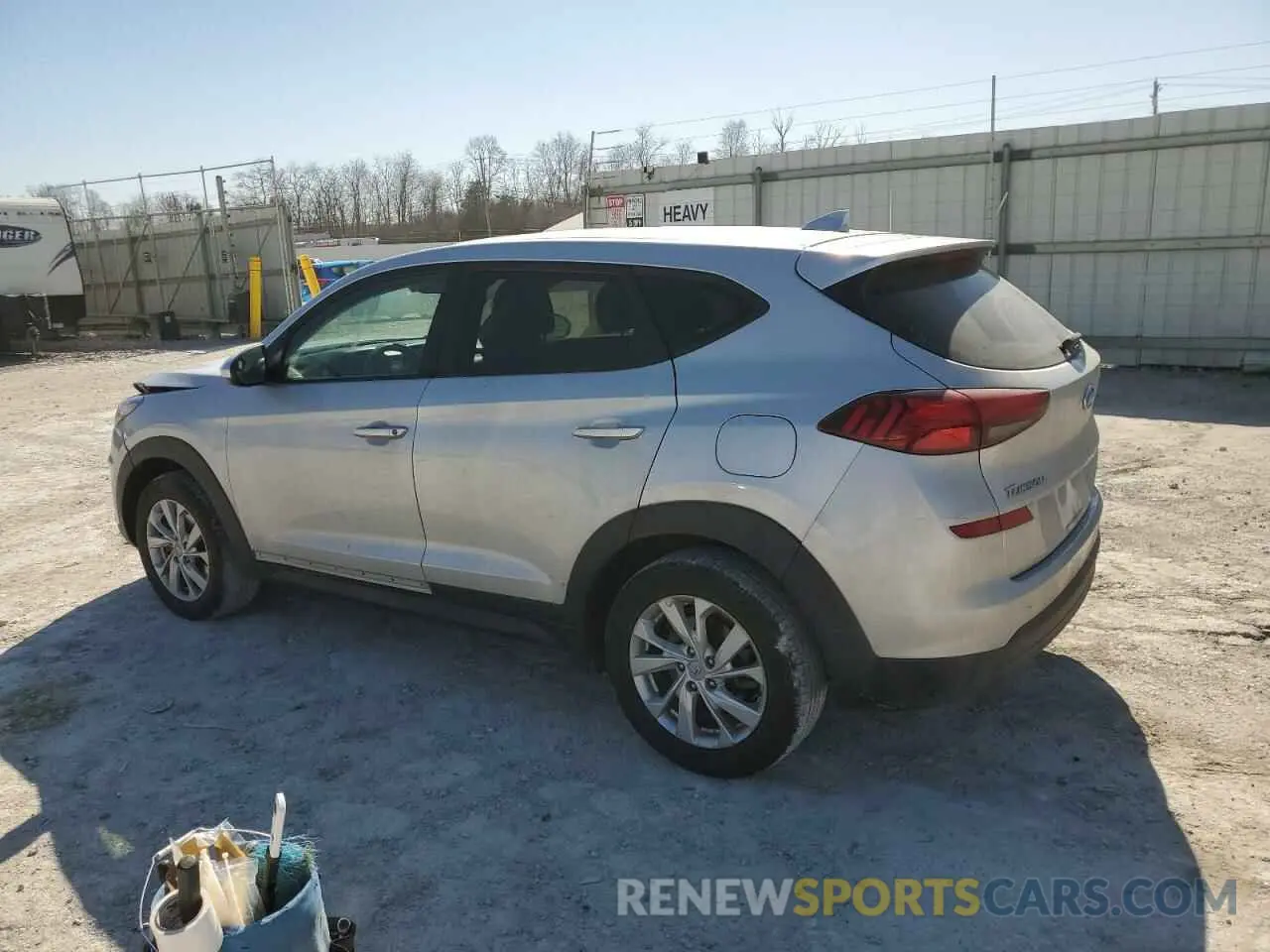 2 Photograph of a damaged car KM8J23A42KU888873 HYUNDAI TUCSON 2019