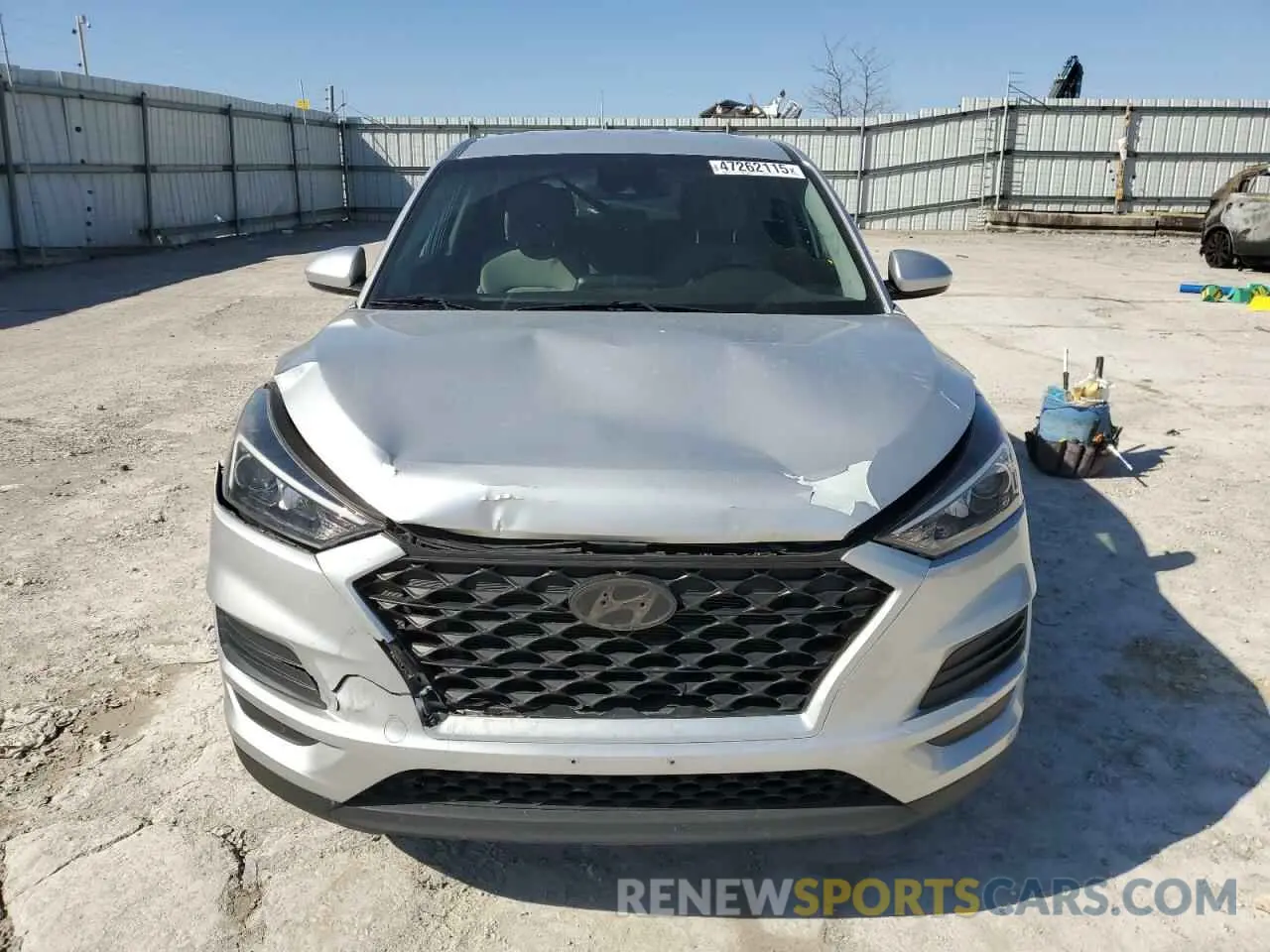 5 Photograph of a damaged car KM8J23A42KU888873 HYUNDAI TUCSON 2019