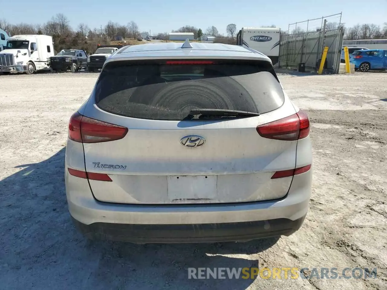 6 Photograph of a damaged car KM8J23A42KU888873 HYUNDAI TUCSON 2019