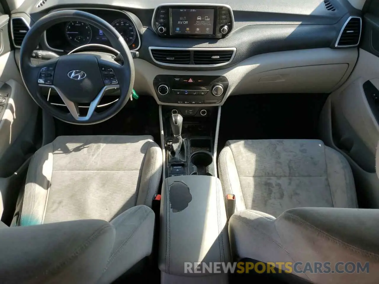 8 Photograph of a damaged car KM8J23A42KU888873 HYUNDAI TUCSON 2019