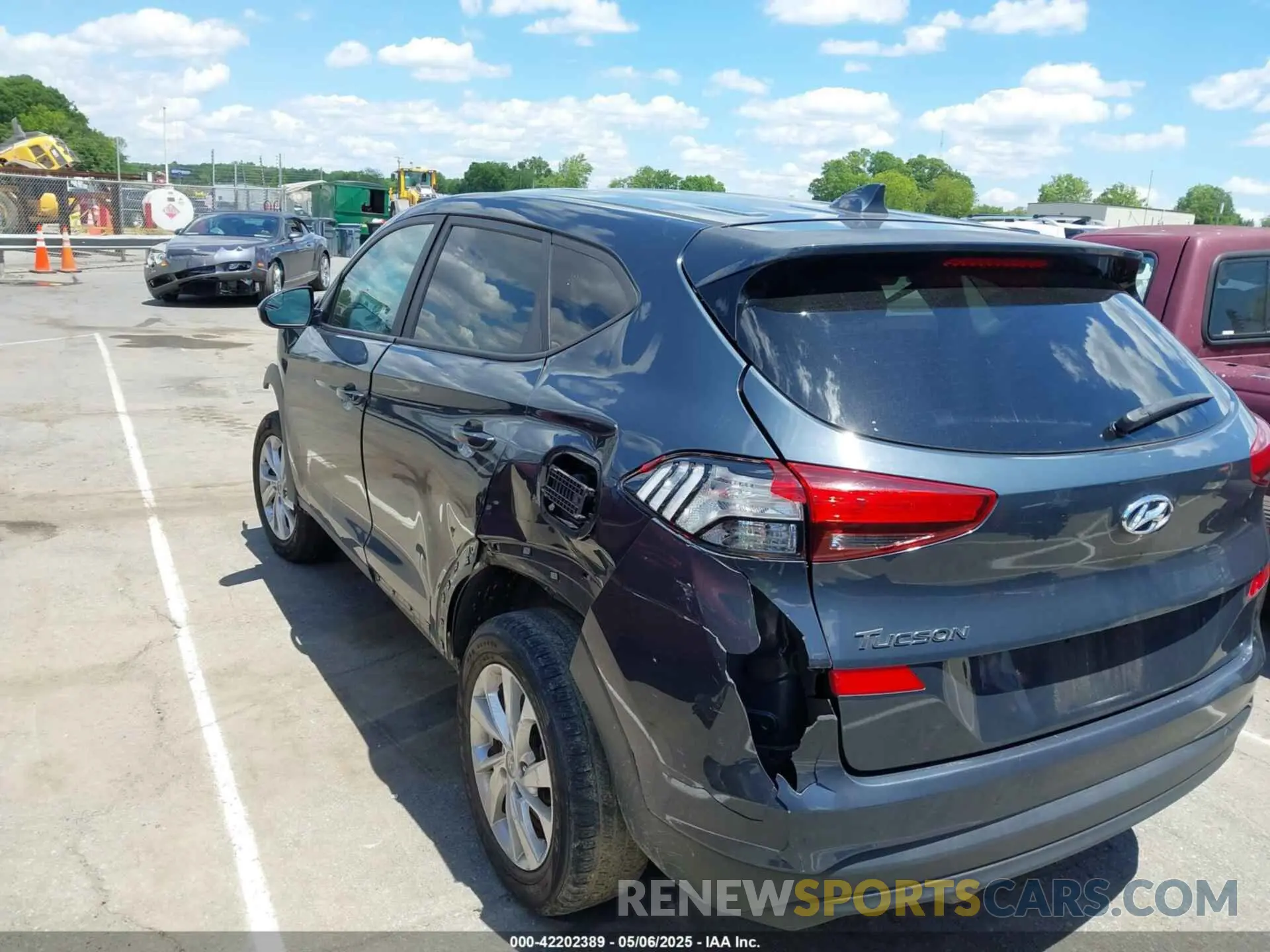 3 Photograph of a damaged car KM8J23A42KU920804 HYUNDAI TUCSON 2019