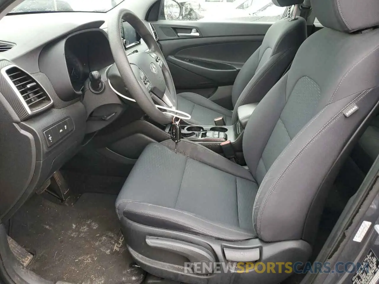 7 Photograph of a damaged car KM8J23A42KU998127 HYUNDAI TUCSON 2019