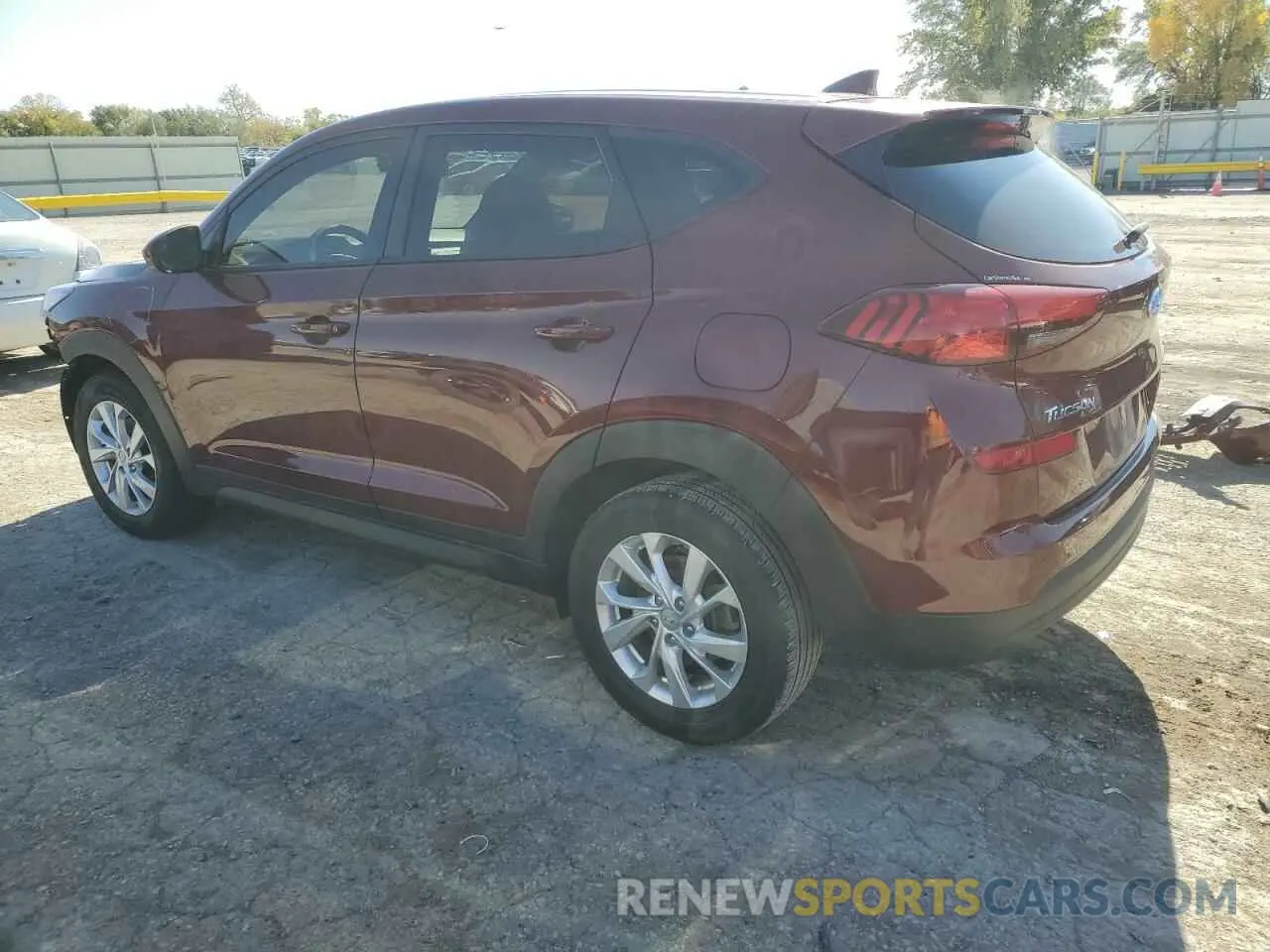 2 Photograph of a damaged car KM8J23A43KU008201 HYUNDAI TUCSON 2019