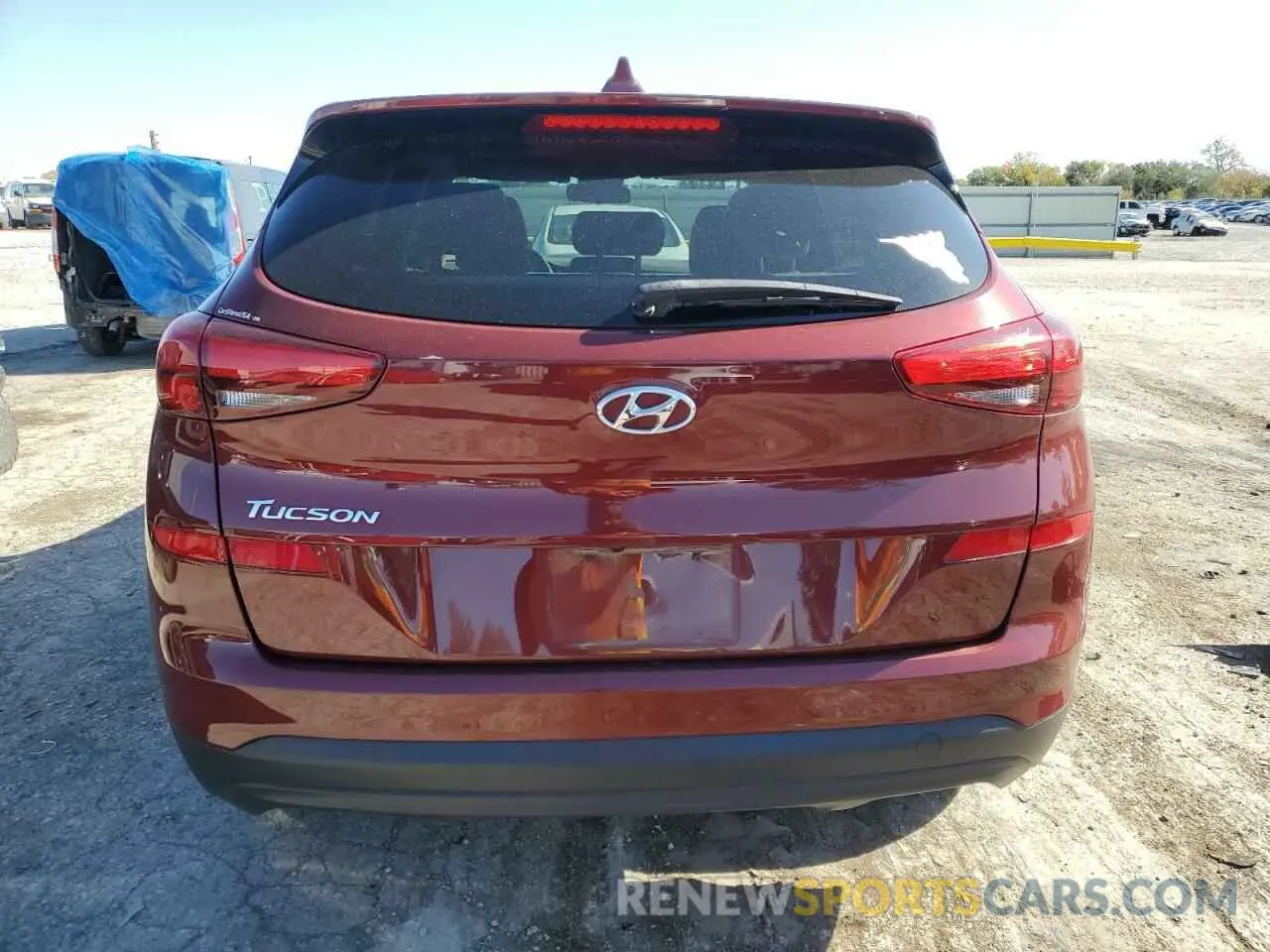 6 Photograph of a damaged car KM8J23A43KU008201 HYUNDAI TUCSON 2019