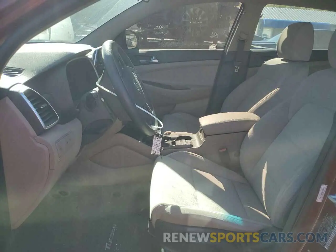 7 Photograph of a damaged car KM8J23A43KU008201 HYUNDAI TUCSON 2019
