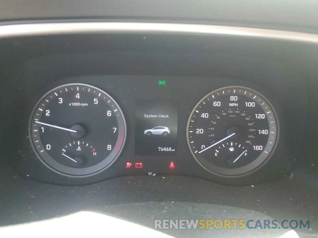9 Photograph of a damaged car KM8J23A43KU016279 HYUNDAI TUCSON 2019