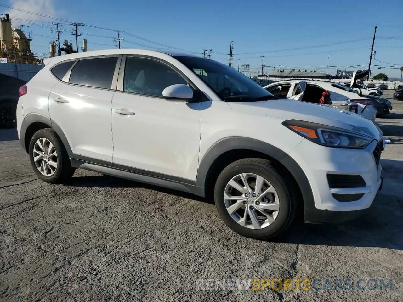4 Photograph of a damaged car KM8J23A43KU016783 HYUNDAI TUCSON 2019