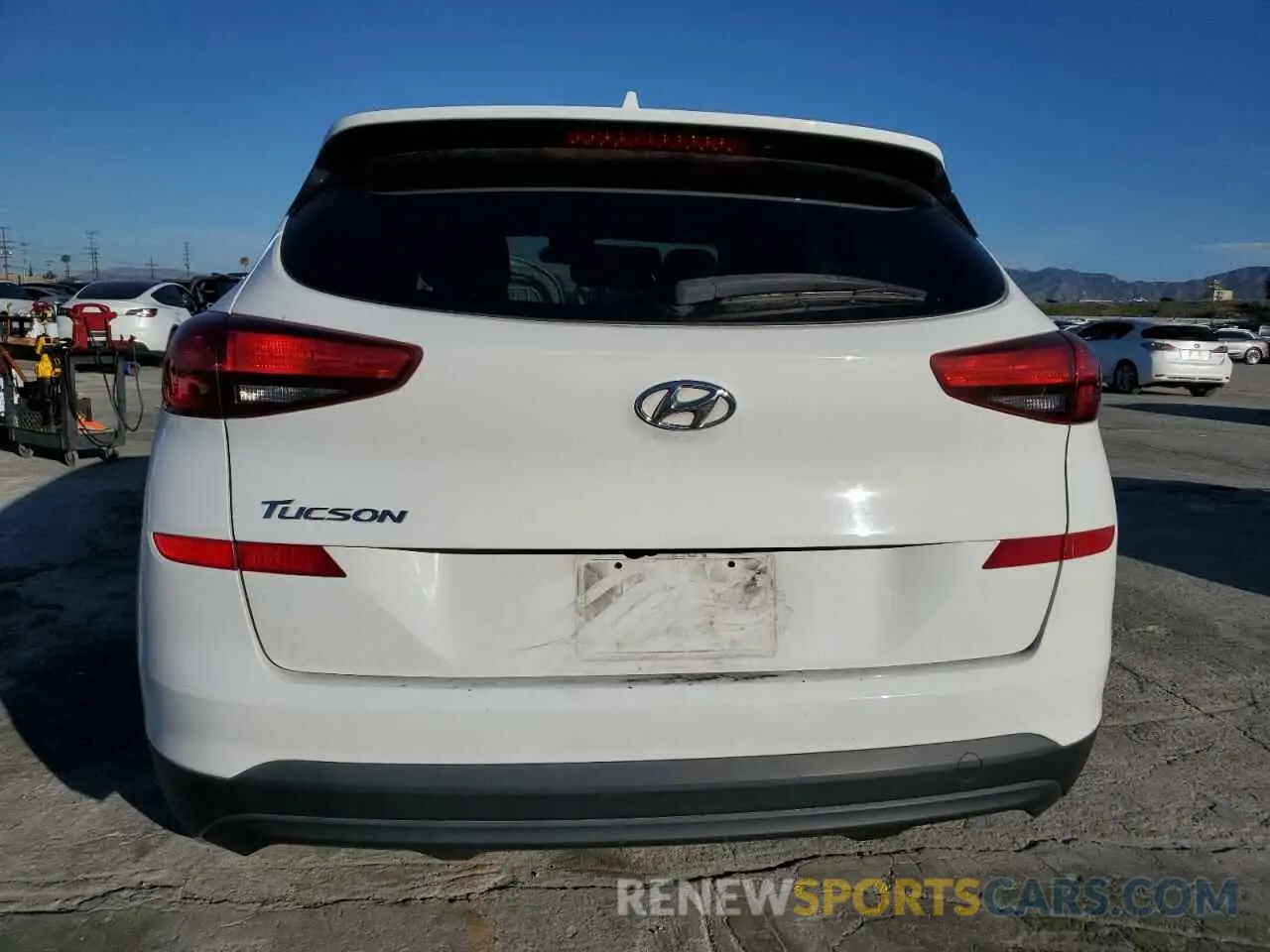 6 Photograph of a damaged car KM8J23A43KU016783 HYUNDAI TUCSON 2019