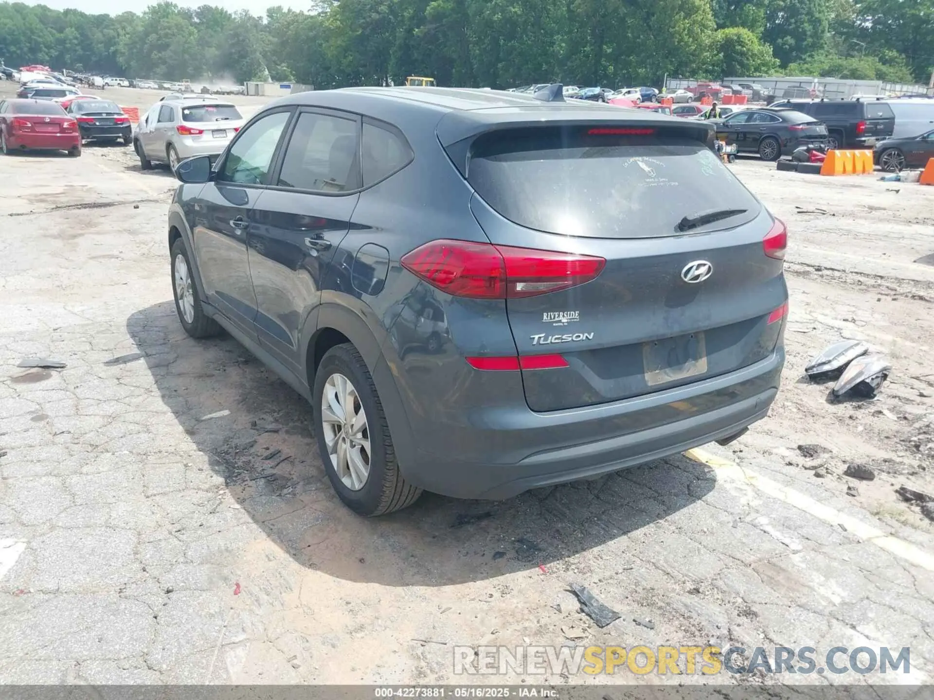 3 Photograph of a damaged car KM8J23A43KU037147 HYUNDAI TUCSON 2019