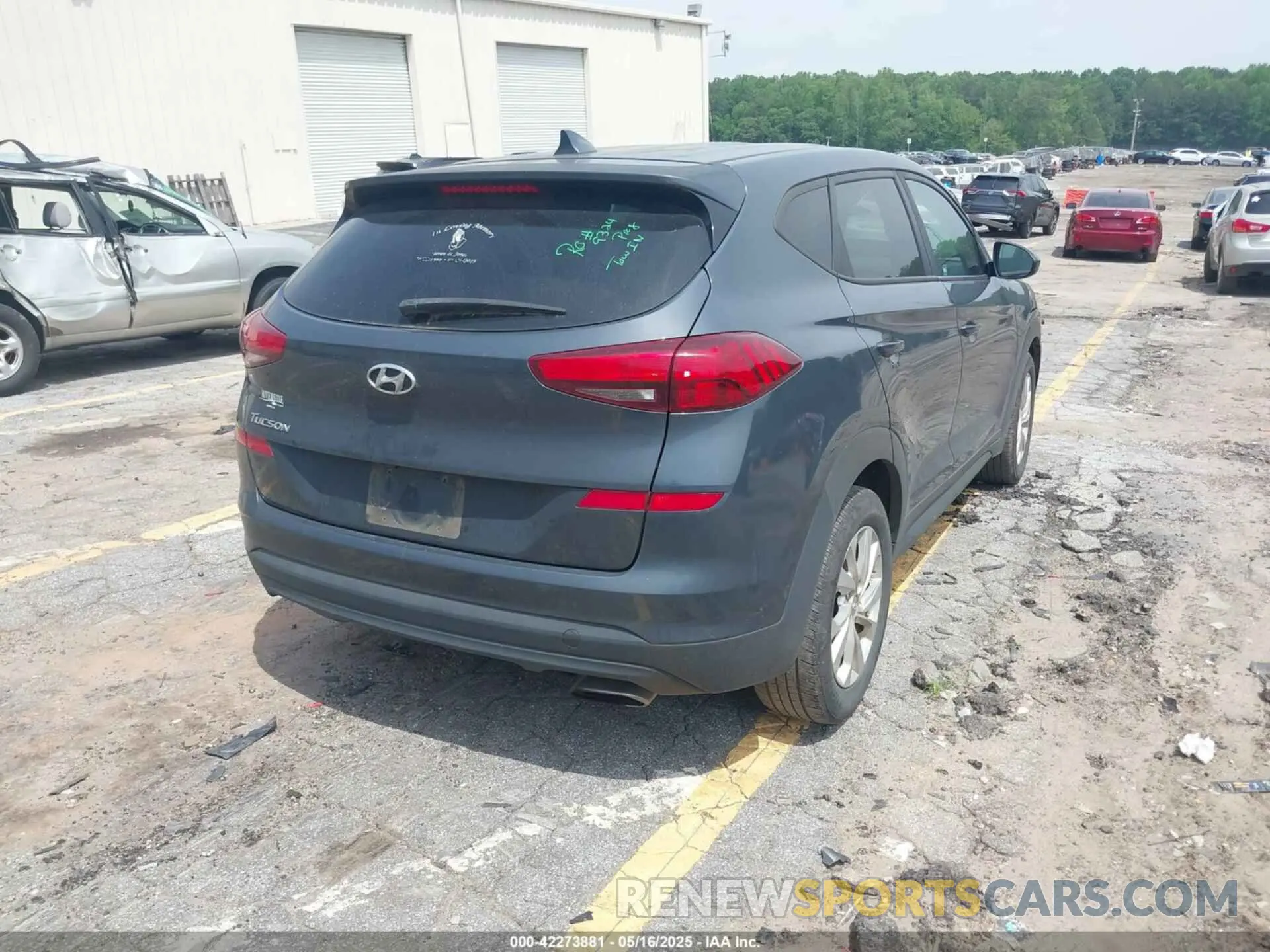 4 Photograph of a damaged car KM8J23A43KU037147 HYUNDAI TUCSON 2019