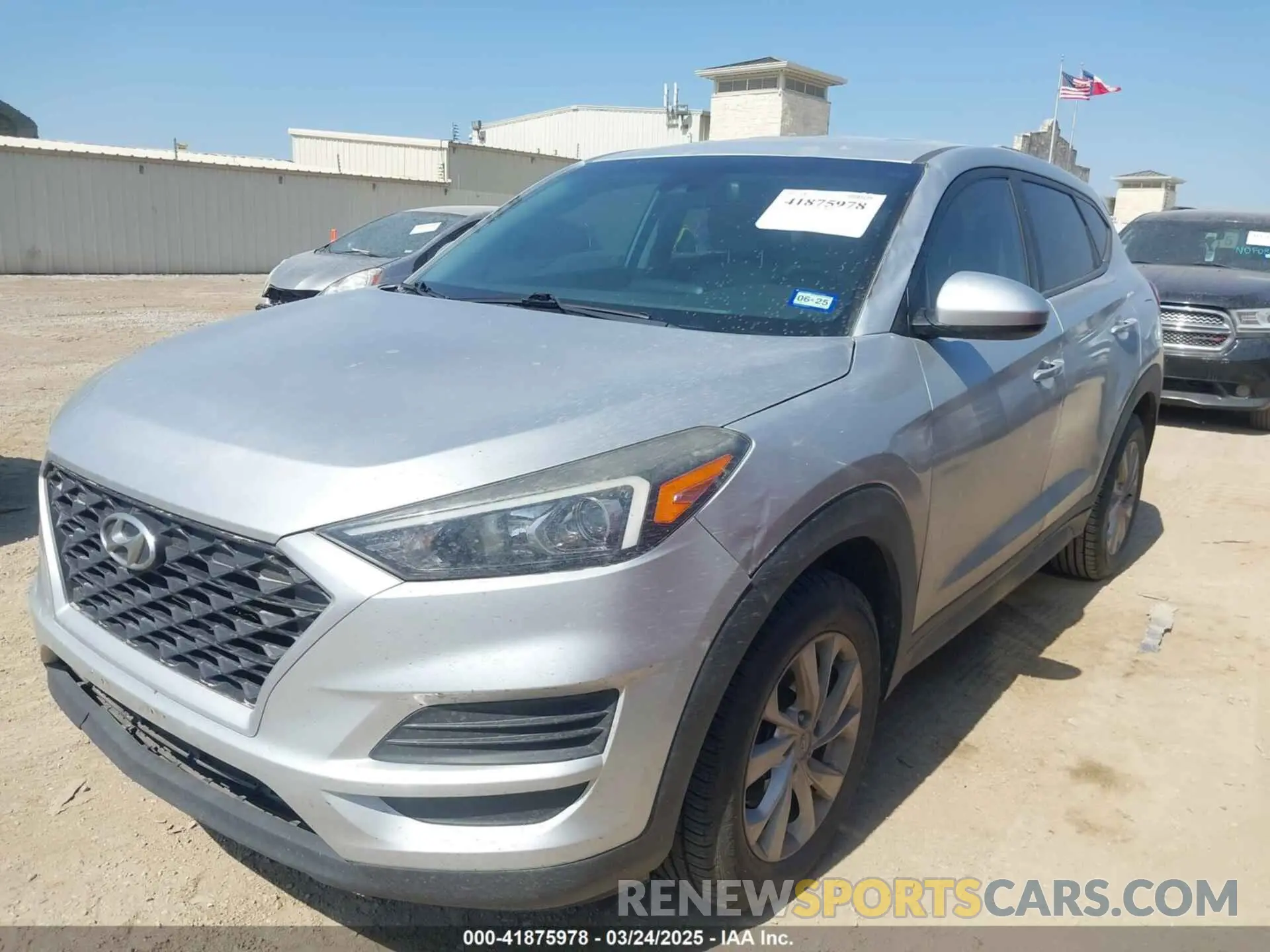 2 Photograph of a damaged car KM8J23A43KU854215 HYUNDAI TUCSON 2019