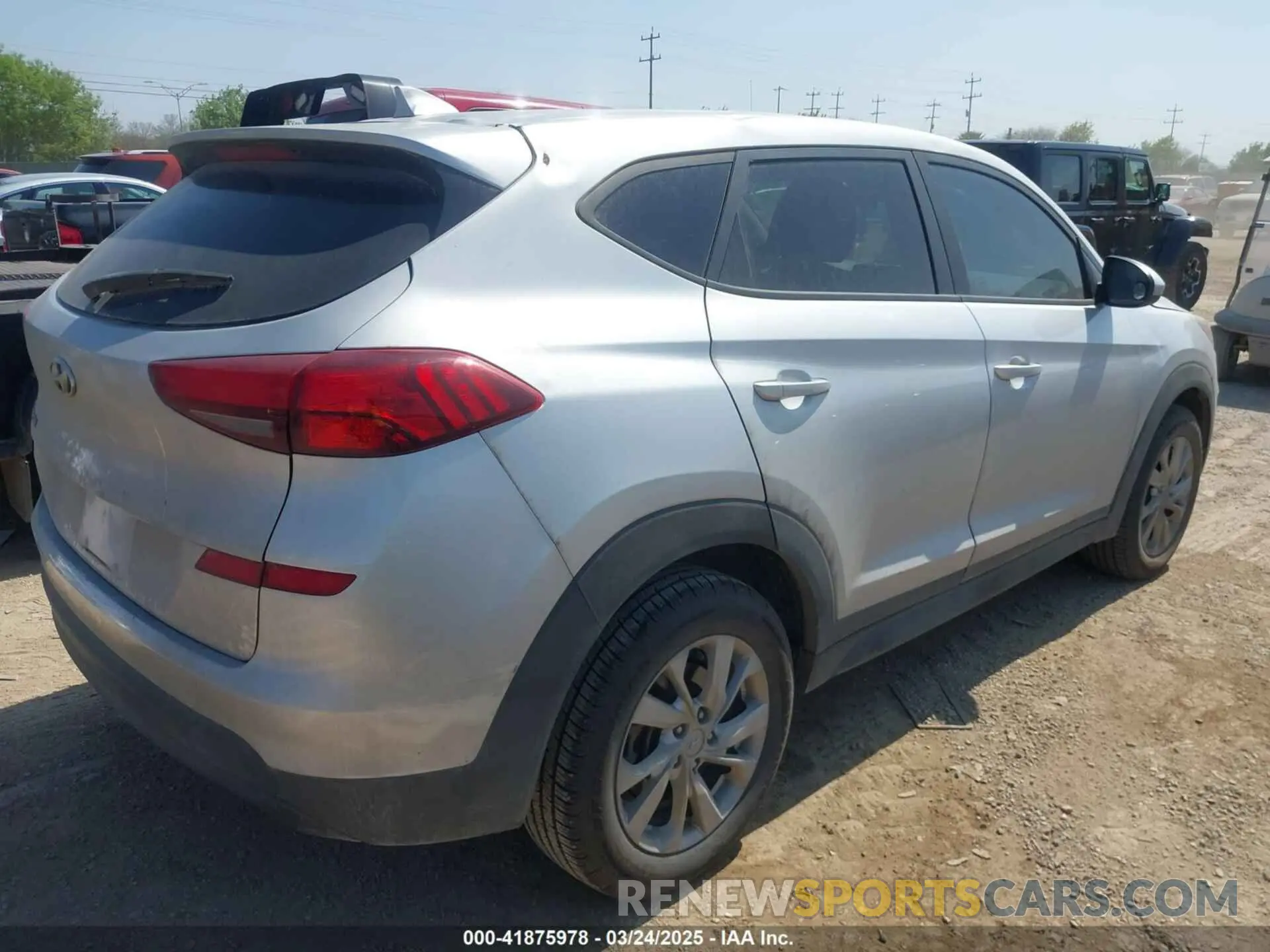 4 Photograph of a damaged car KM8J23A43KU854215 HYUNDAI TUCSON 2019