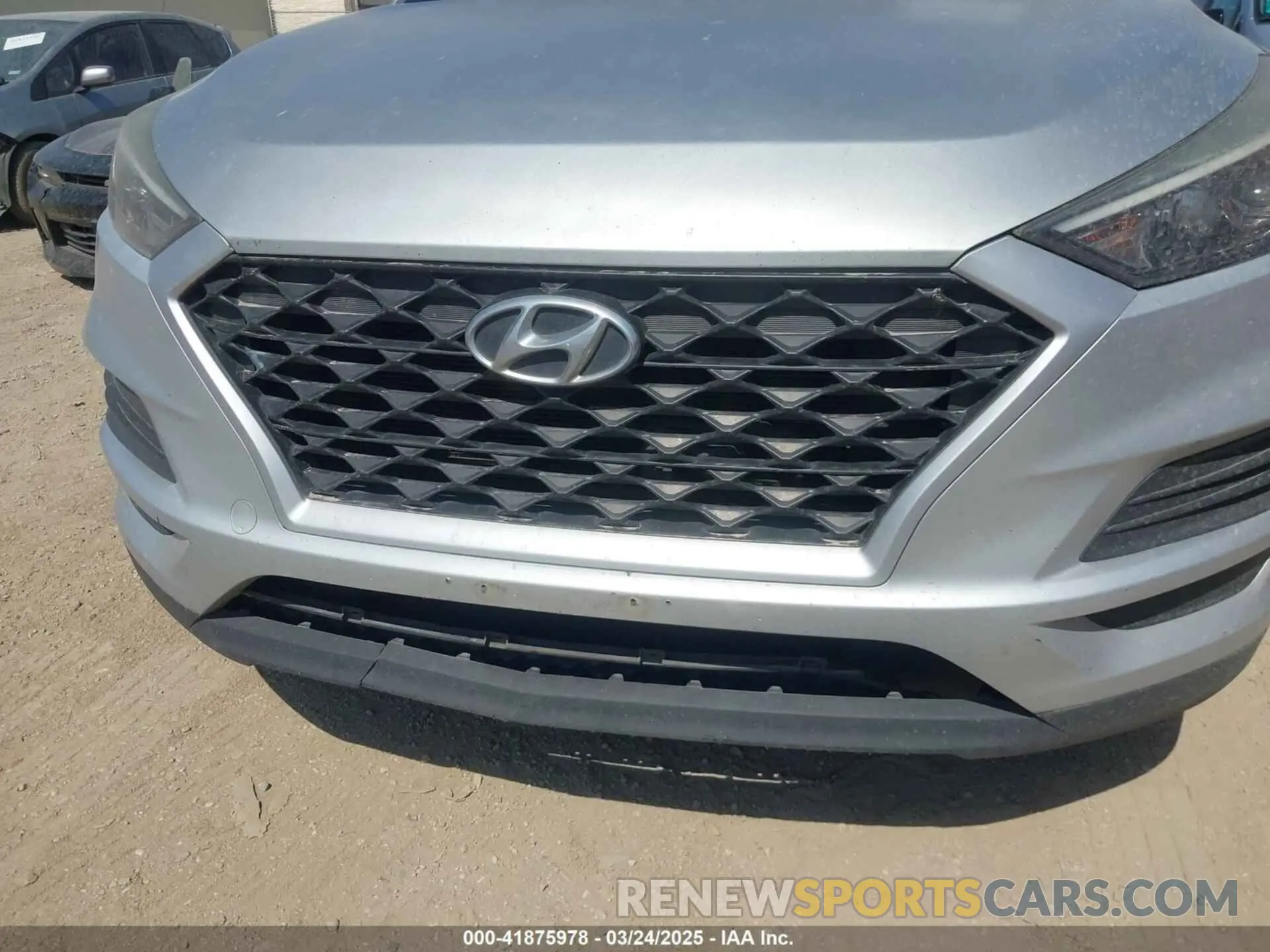6 Photograph of a damaged car KM8J23A43KU854215 HYUNDAI TUCSON 2019