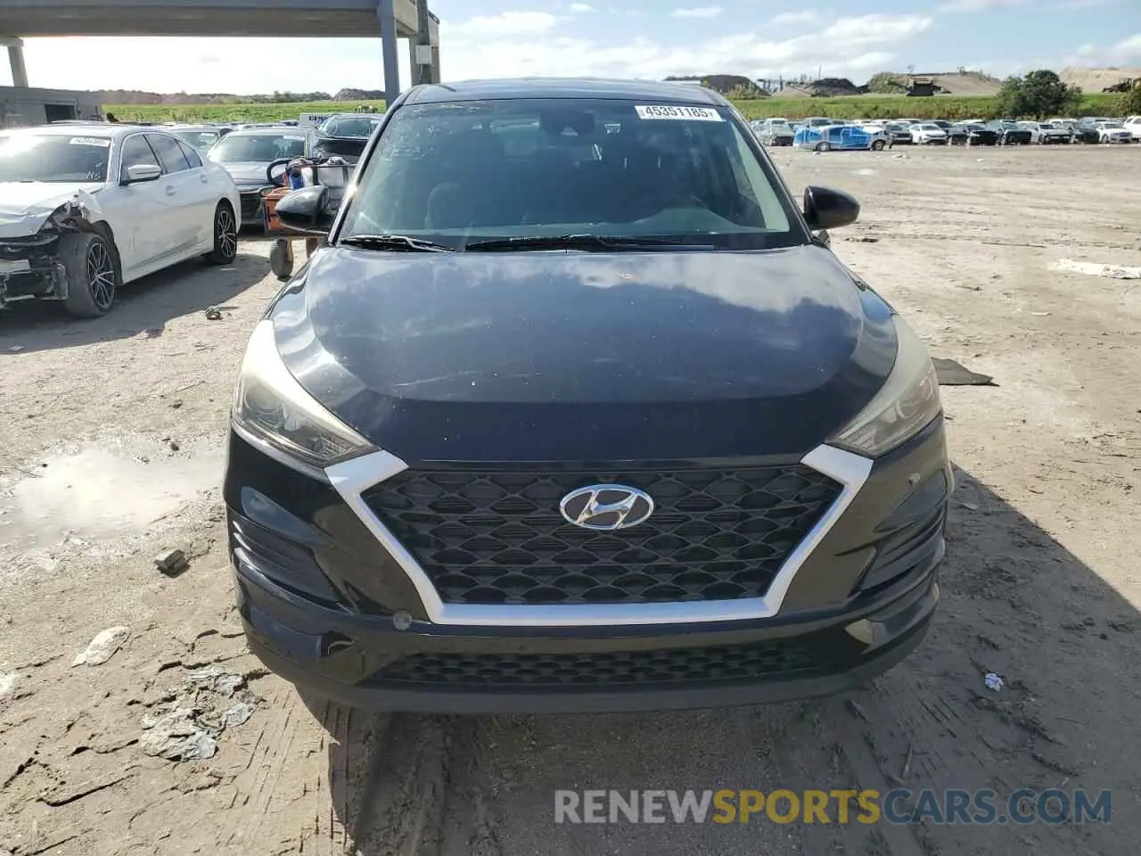 5 Photograph of a damaged car KM8J23A43KU868826 HYUNDAI TUCSON 2019