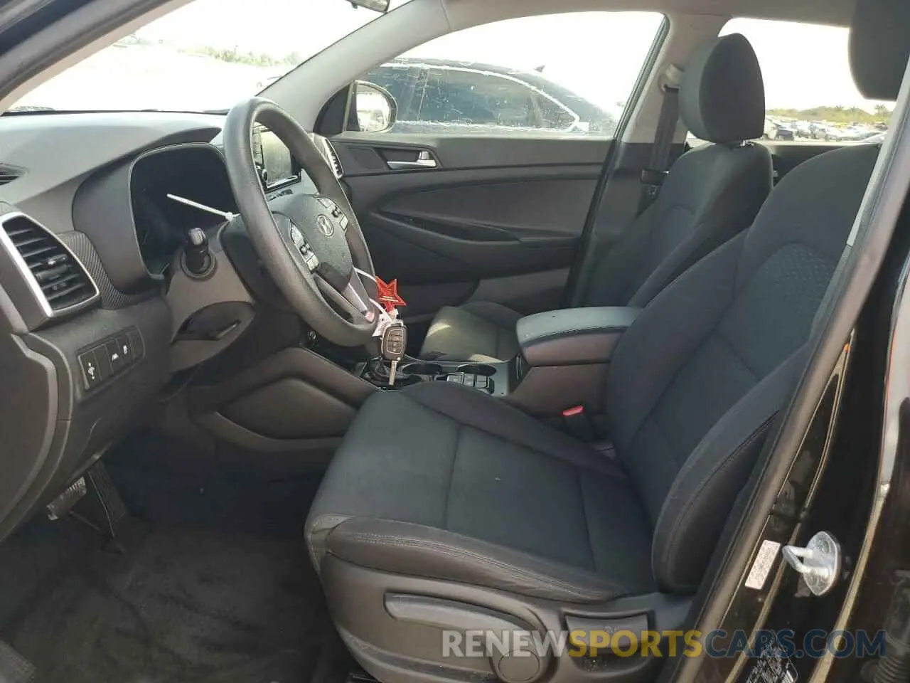 7 Photograph of a damaged car KM8J23A43KU868826 HYUNDAI TUCSON 2019