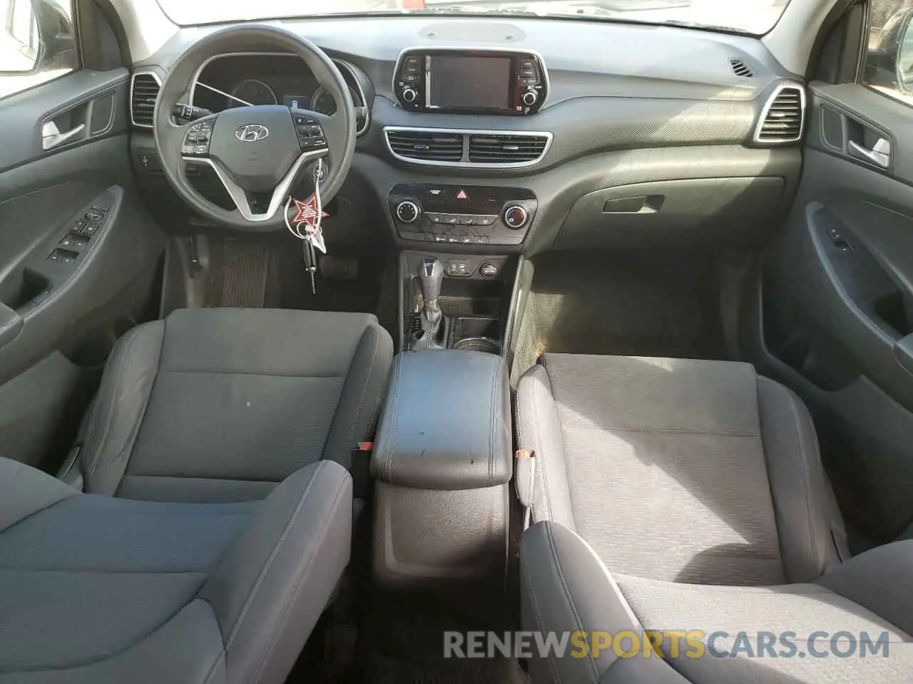 8 Photograph of a damaged car KM8J23A43KU868826 HYUNDAI TUCSON 2019
