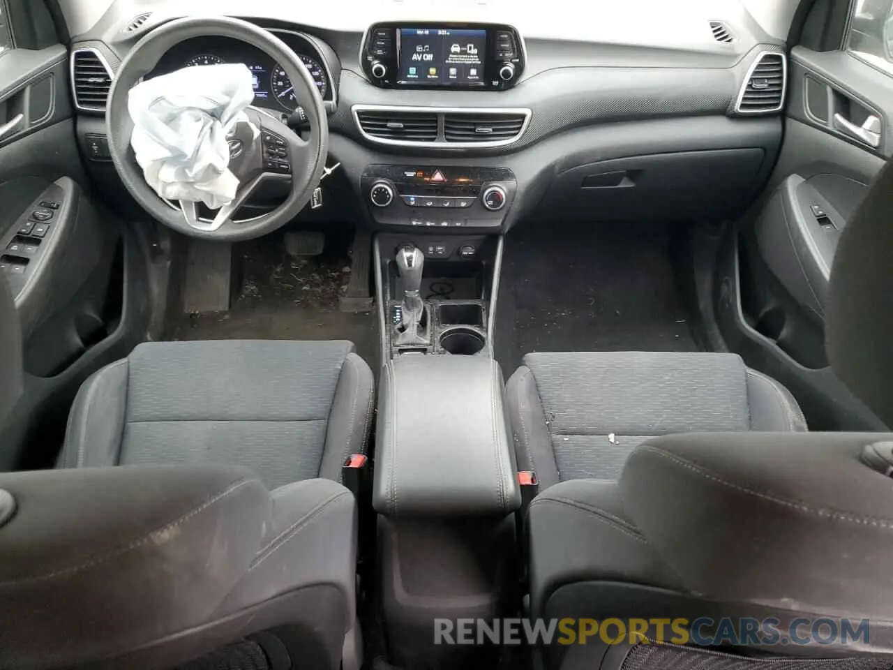 8 Photograph of a damaged car KM8J23A43KU882628 HYUNDAI TUCSON 2019
