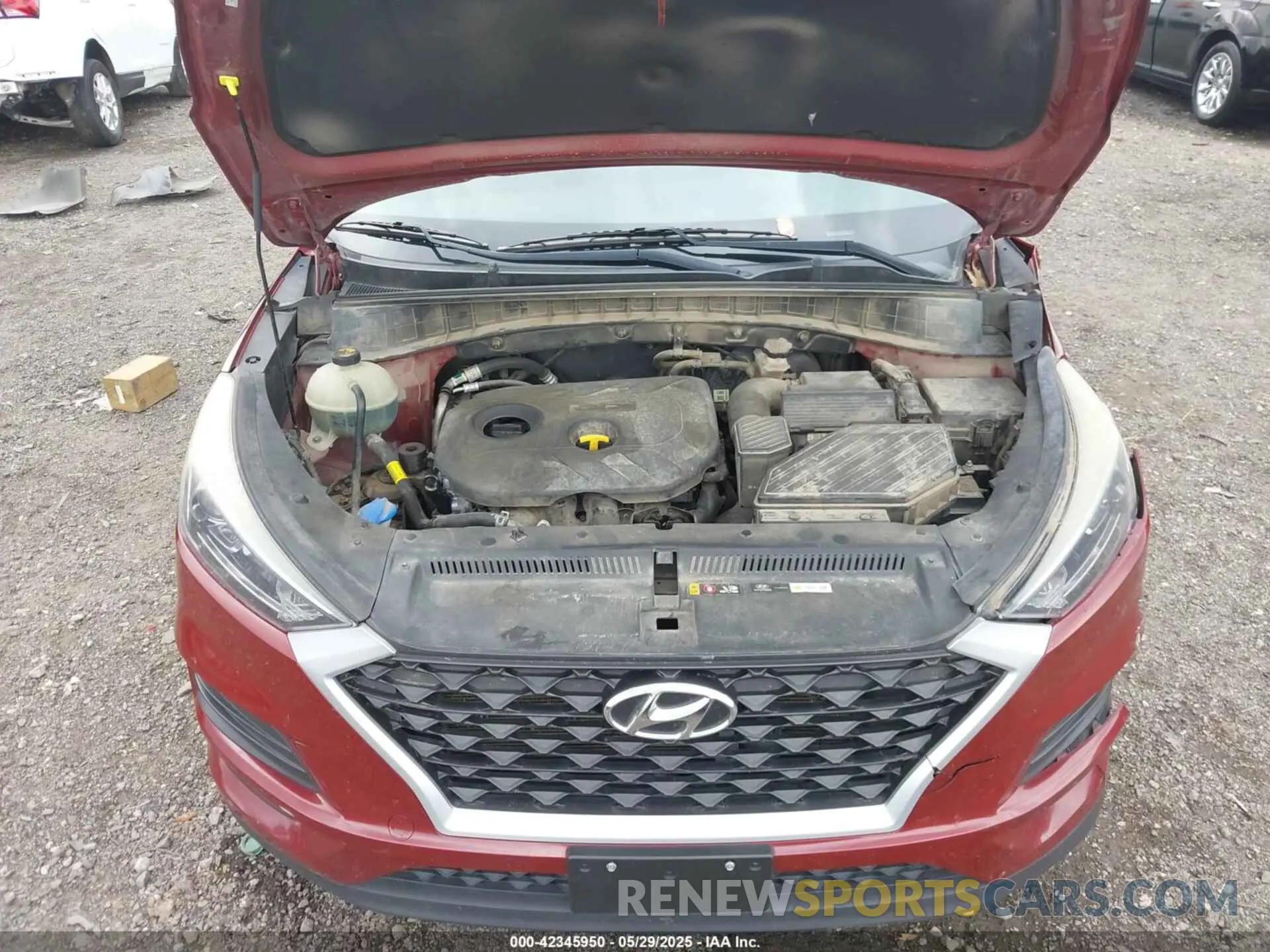 10 Photograph of a damaged car KM8J23A43KU885111 HYUNDAI TUCSON 2019