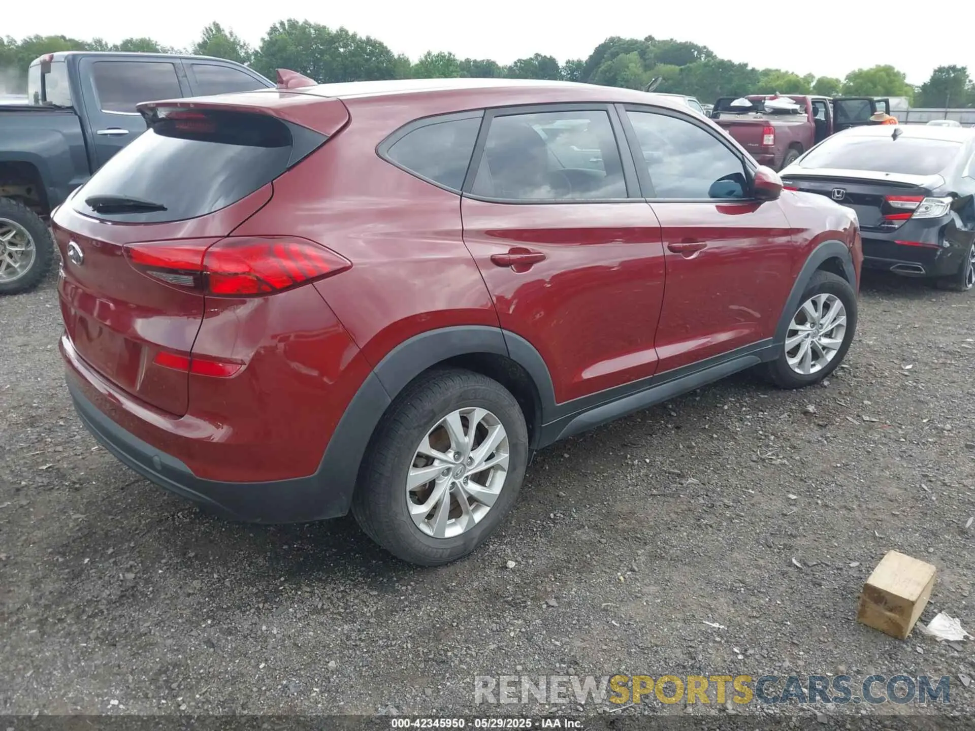 4 Photograph of a damaged car KM8J23A43KU885111 HYUNDAI TUCSON 2019