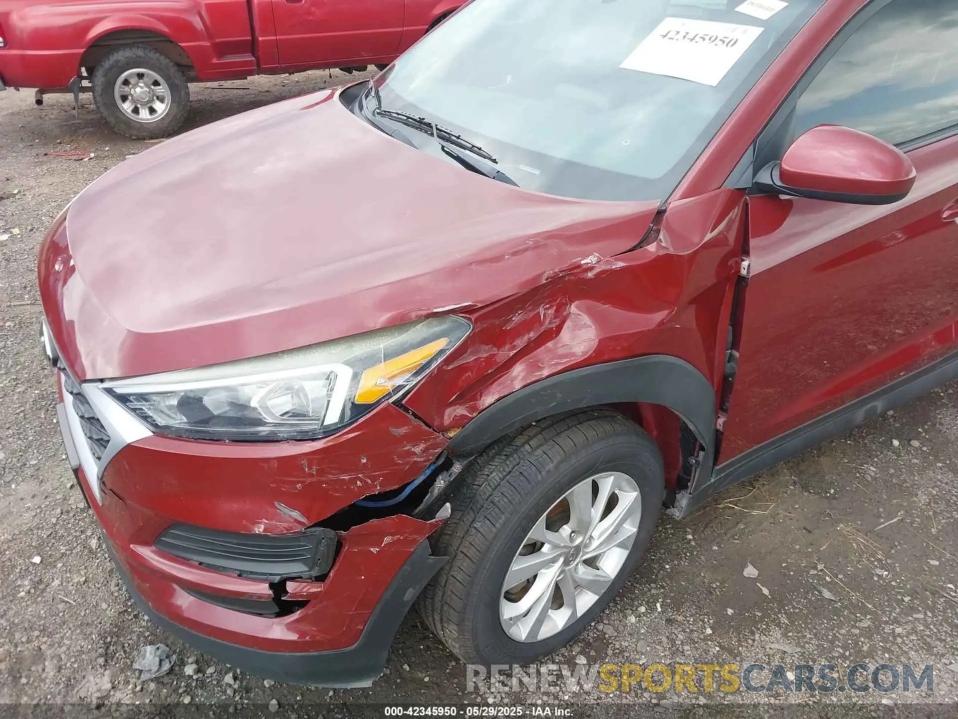 6 Photograph of a damaged car KM8J23A43KU885111 HYUNDAI TUCSON 2019