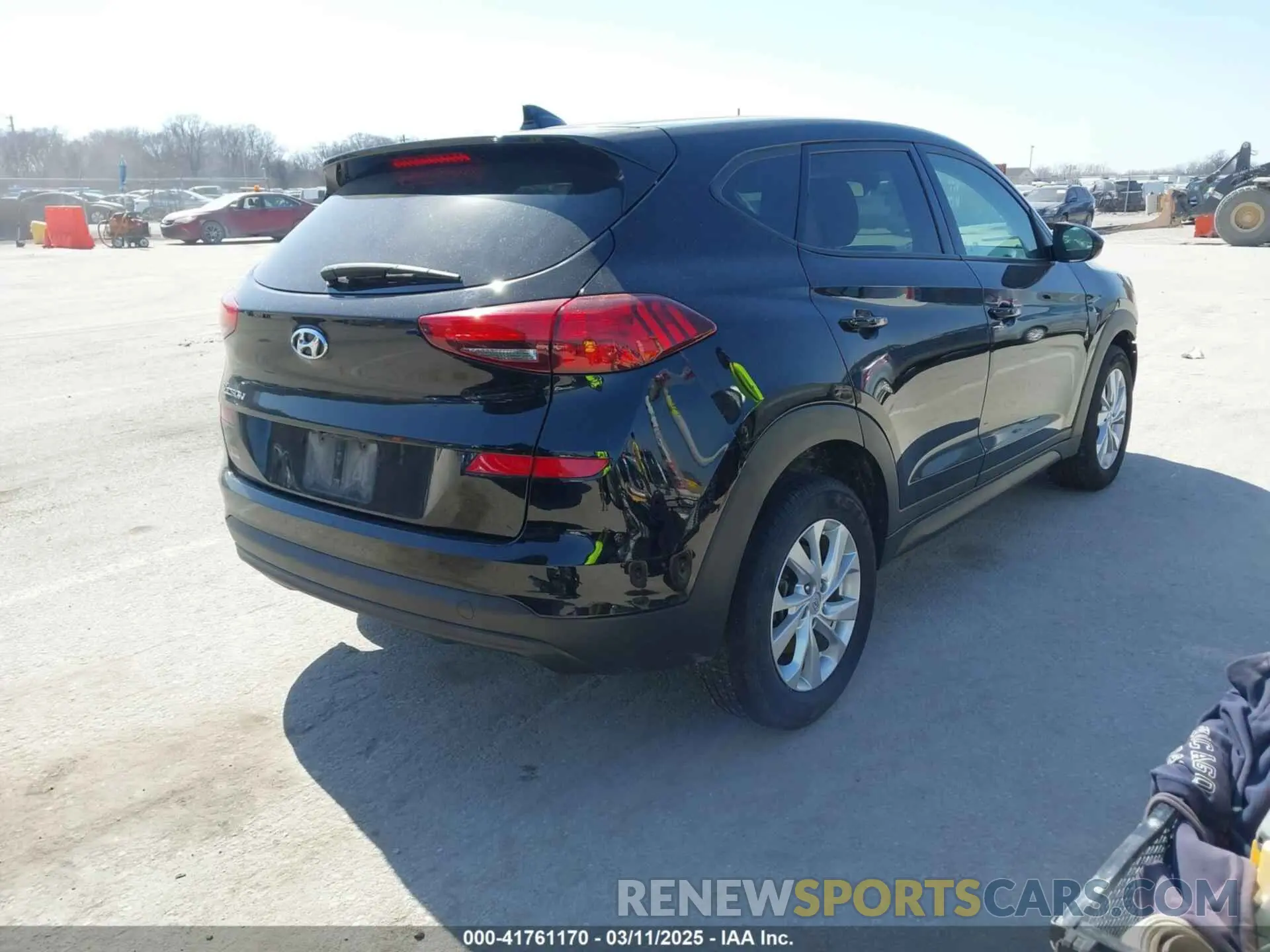 4 Photograph of a damaged car KM8J23A43KU951138 HYUNDAI TUCSON 2019
