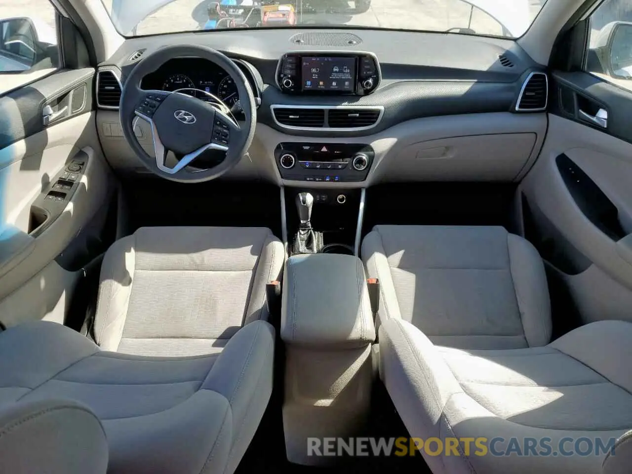 8 Photograph of a damaged car KM8J23A43KU955044 HYUNDAI TUCSON 2019