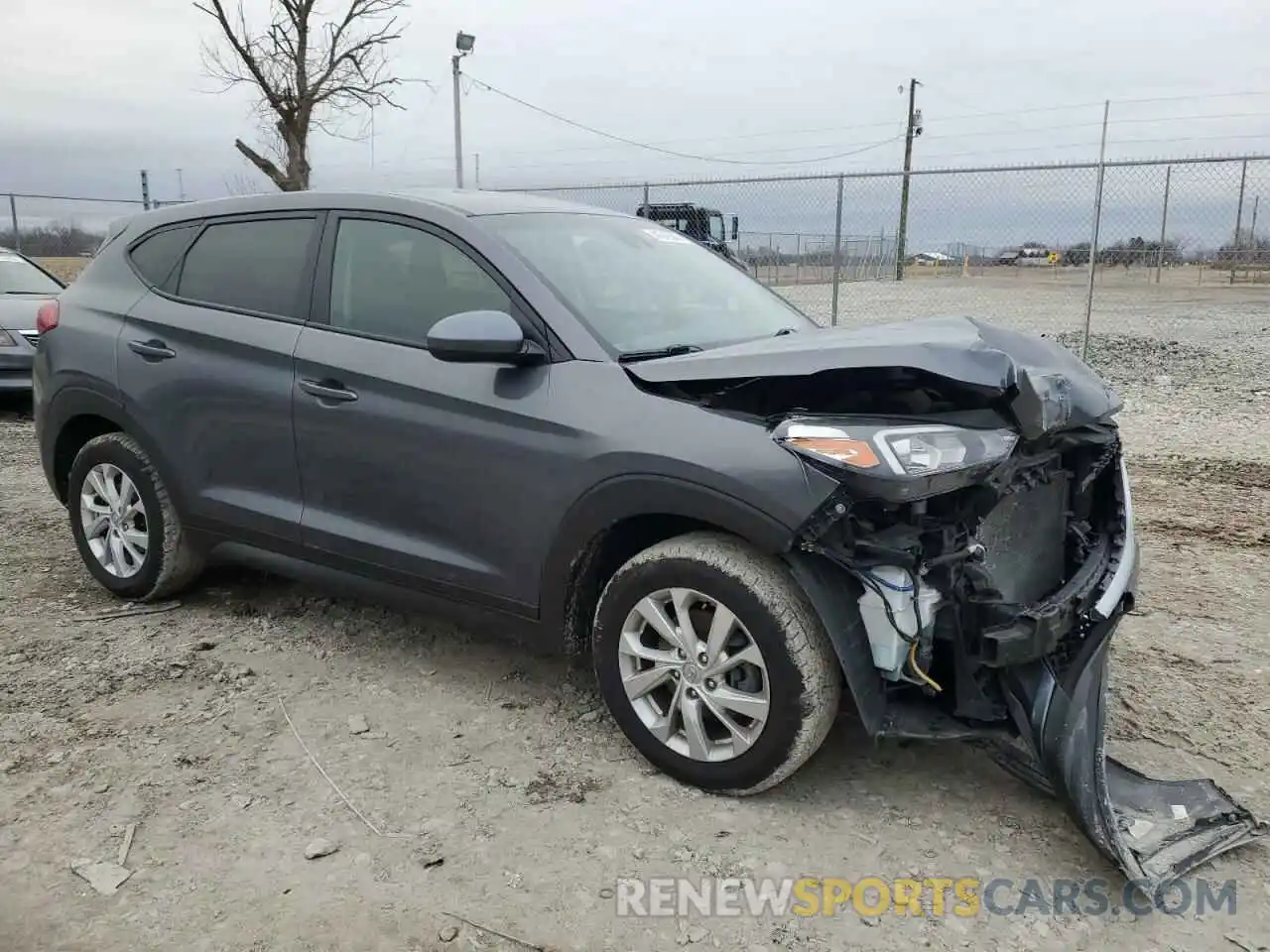 4 Photograph of a damaged car KM8J23A43KU979280 HYUNDAI TUCSON 2019