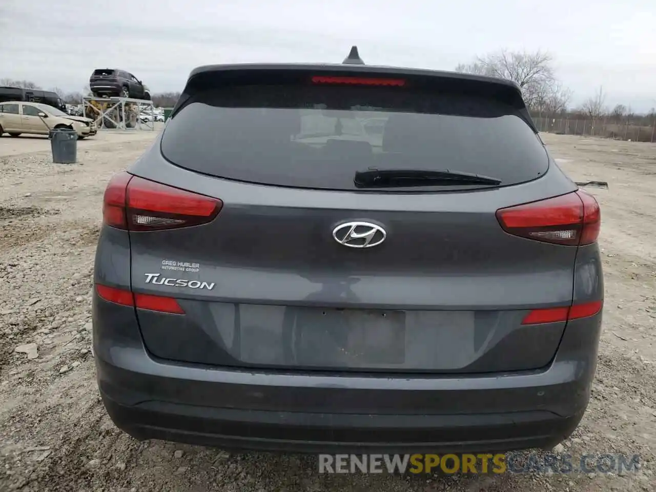 6 Photograph of a damaged car KM8J23A43KU979280 HYUNDAI TUCSON 2019