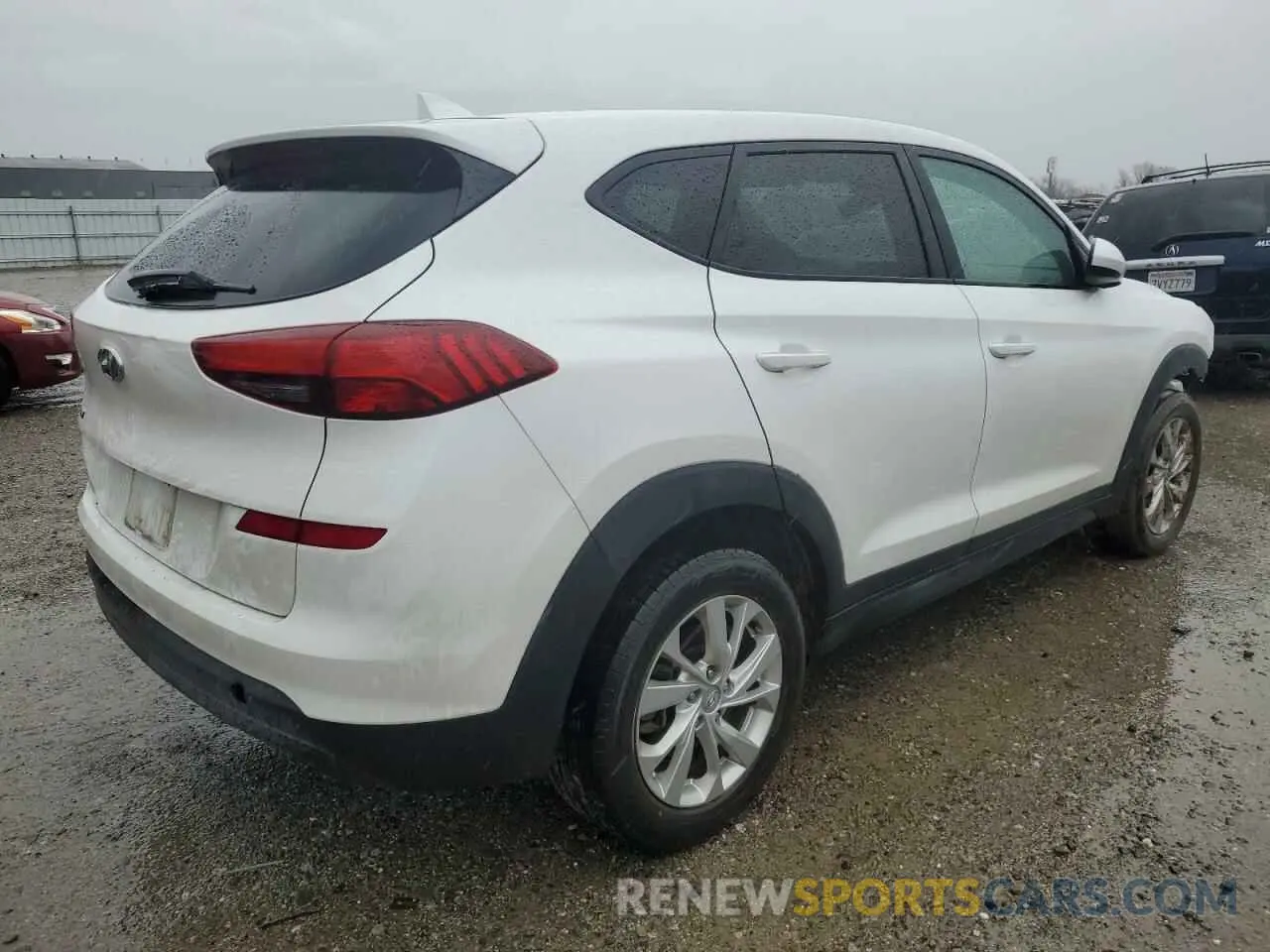 3 Photograph of a damaged car KM8J23A44KU860198 HYUNDAI TUCSON 2019