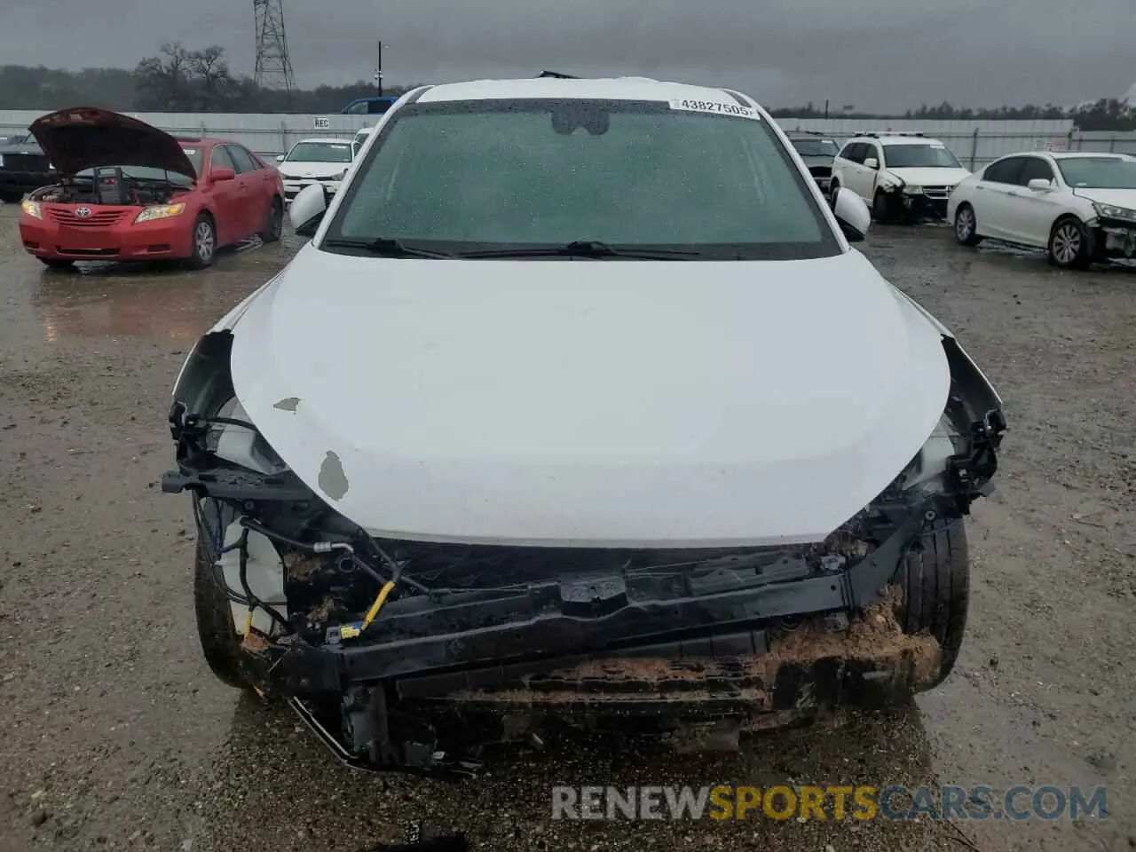 5 Photograph of a damaged car KM8J23A44KU860198 HYUNDAI TUCSON 2019