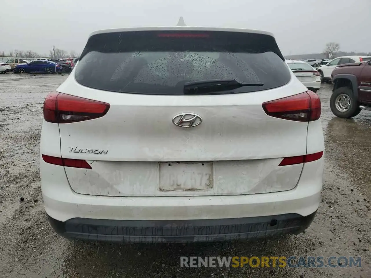 6 Photograph of a damaged car KM8J23A44KU860198 HYUNDAI TUCSON 2019