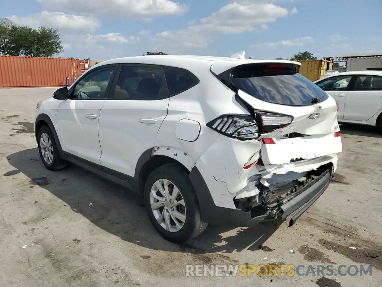 2 Photograph of a damaged car KM8J23A44KU872061 HYUNDAI TUCSON 2019
