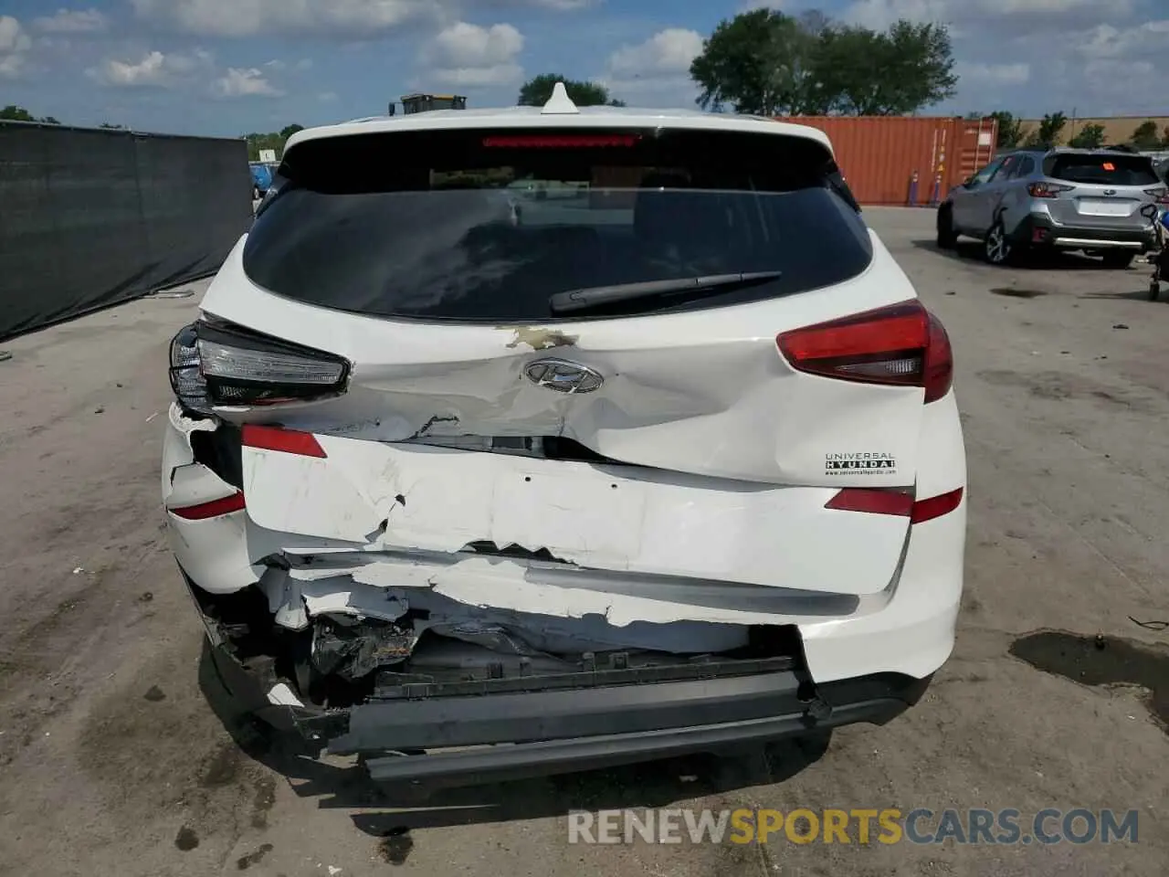 6 Photograph of a damaged car KM8J23A44KU872061 HYUNDAI TUCSON 2019