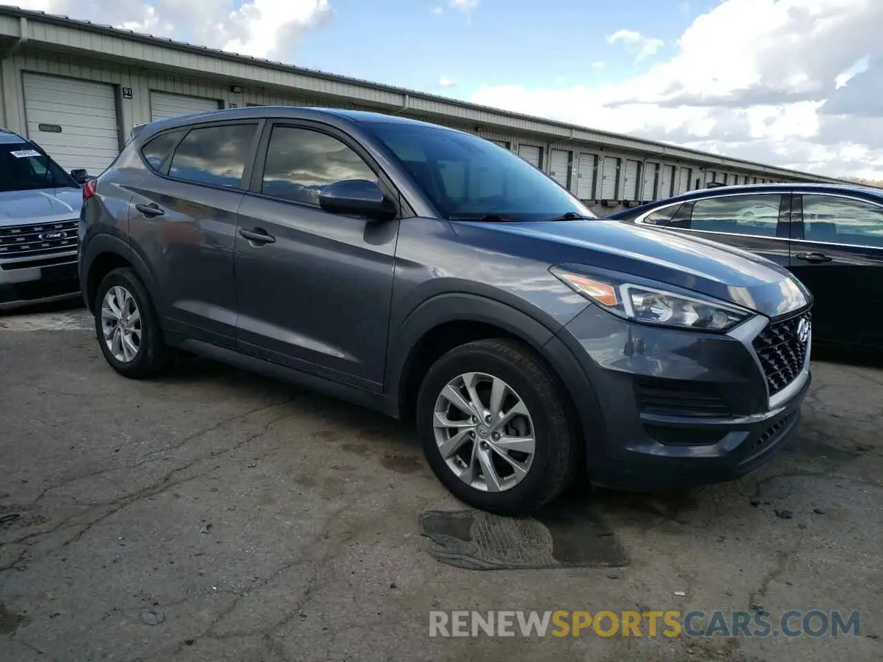 4 Photograph of a damaged car KM8J23A44KU914180 HYUNDAI TUCSON 2019