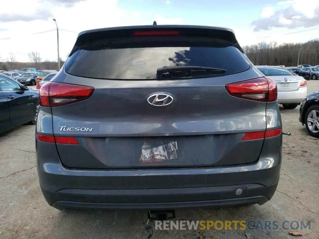 6 Photograph of a damaged car KM8J23A44KU914180 HYUNDAI TUCSON 2019